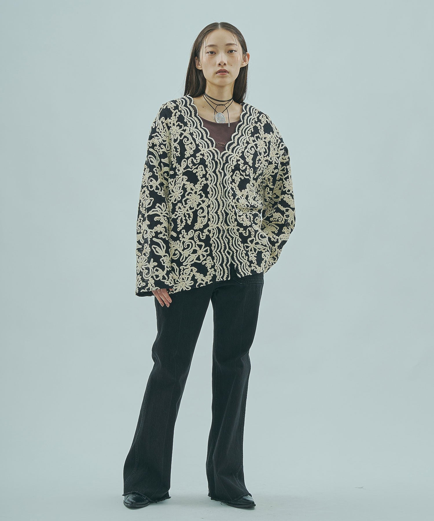 model:163cm 着用サイズ:ONE SIZE