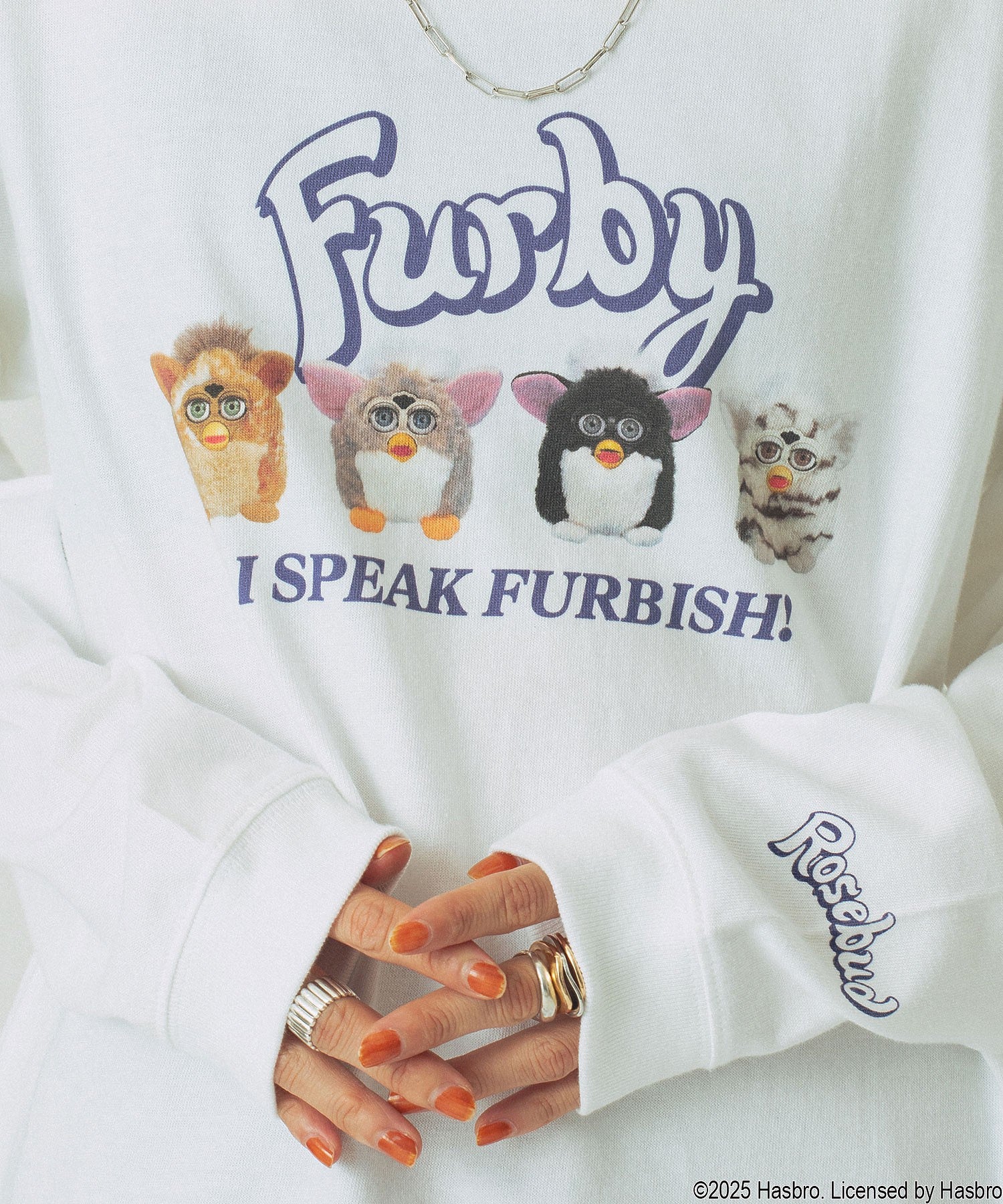 ROSE BUD x FURBY L/S TEE
