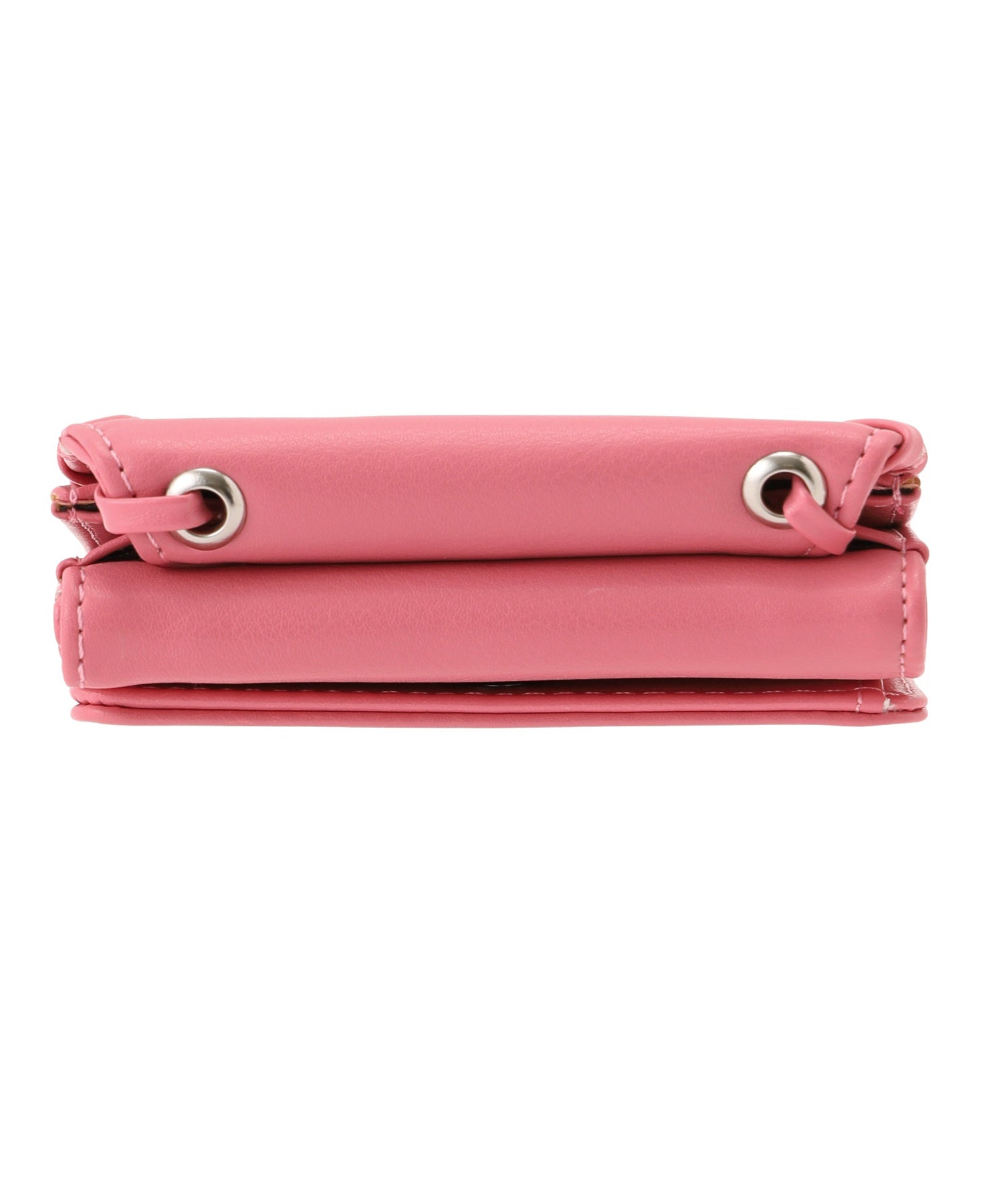 FAUX LEATHER PATCH WALLET
