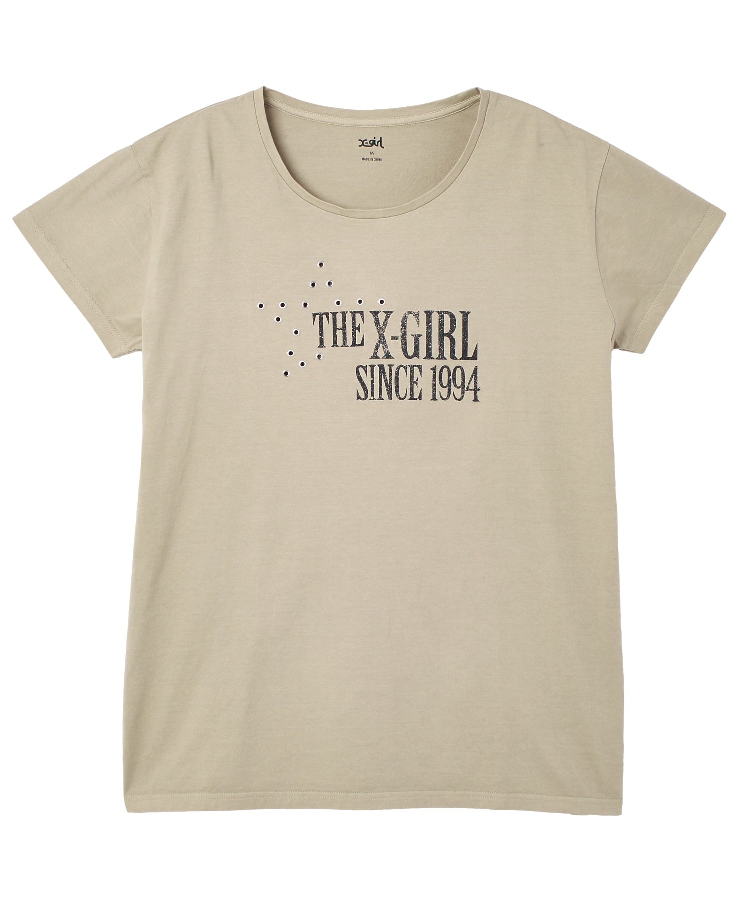 EYELET STAR S/S TEE DRESS
