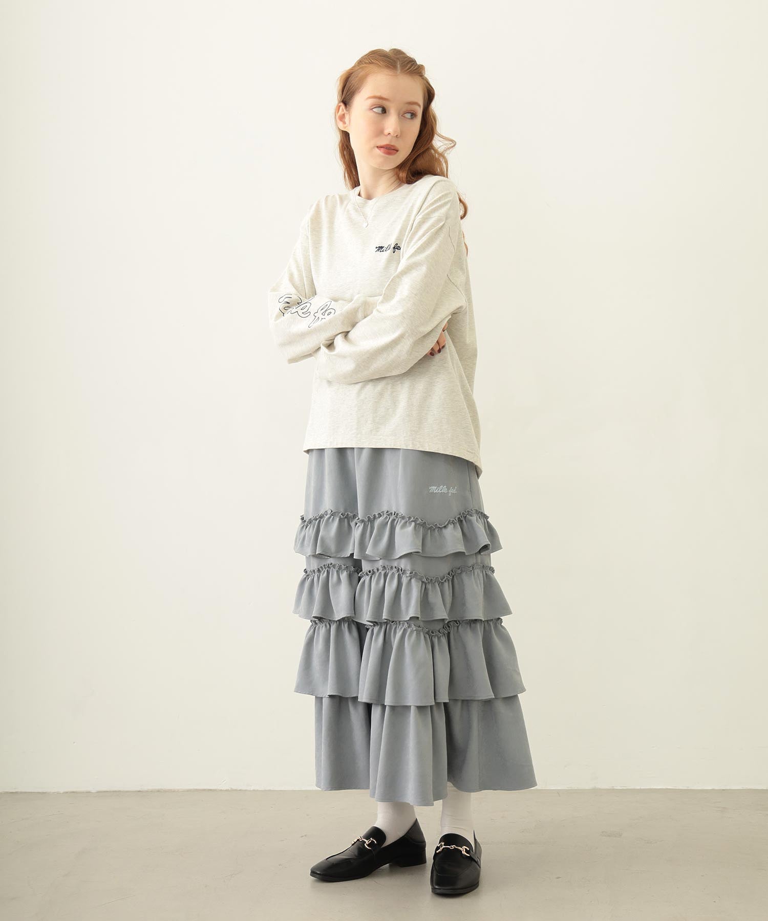 ICING LOGO WIDE L/S TEE