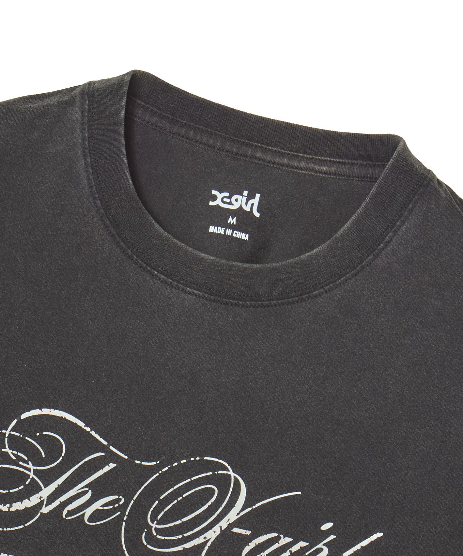FADED FLOCKY NUMBER S/S TEE DRESS