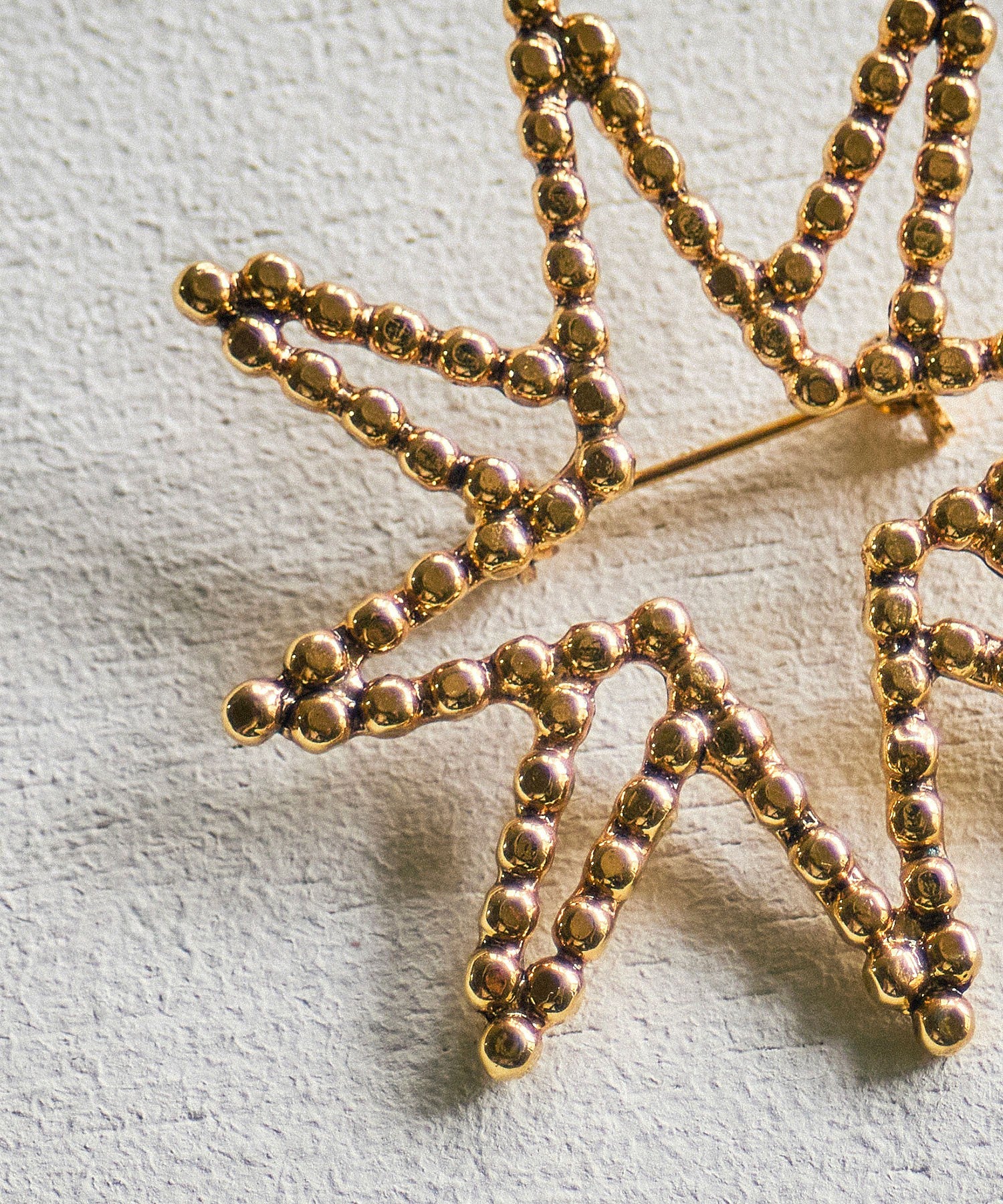 ADER.bijoux/CUTSTEEL STAR BROOCH