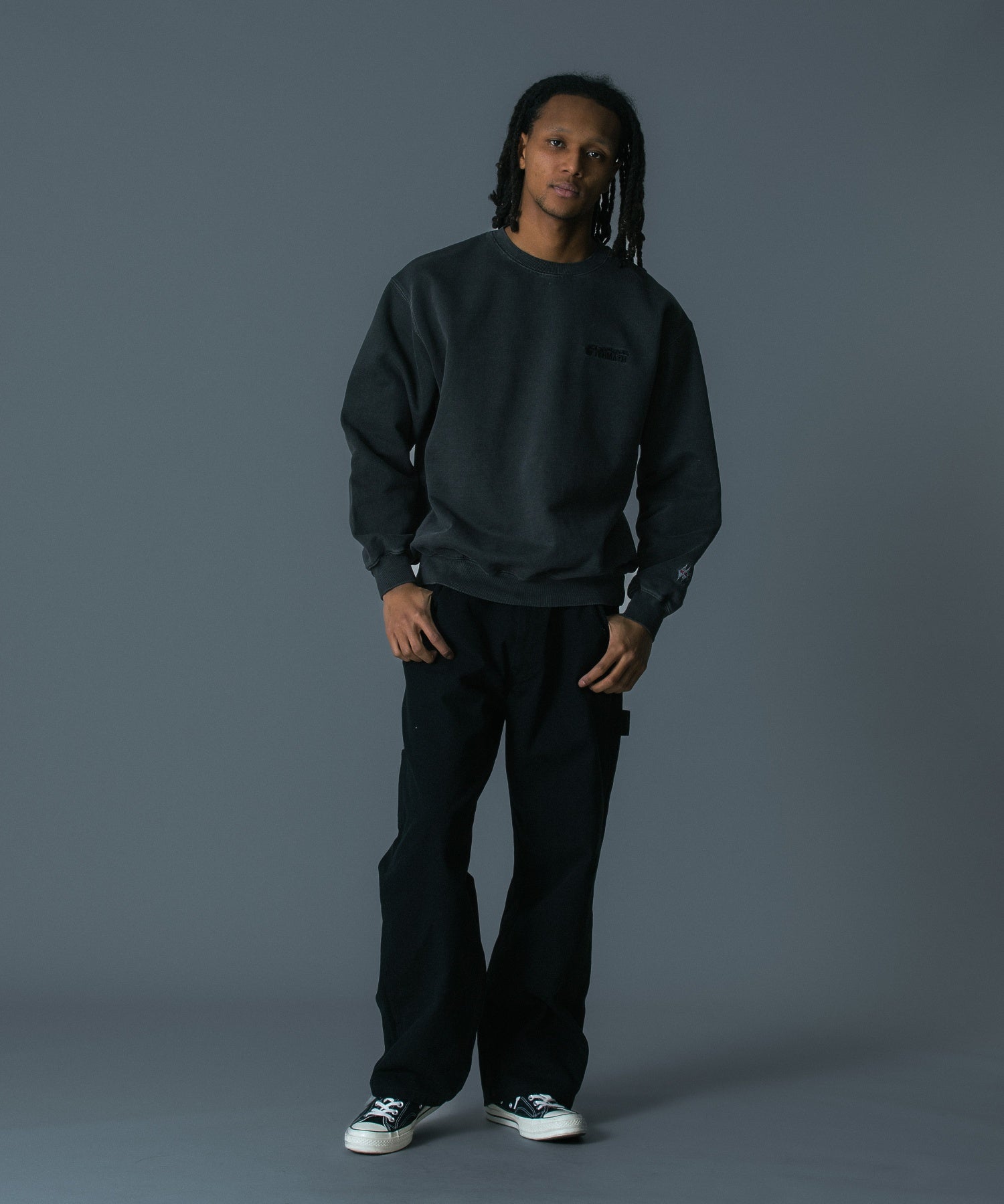 XLARGE×AFTERMATH CREWNECK SWEATSHIRT