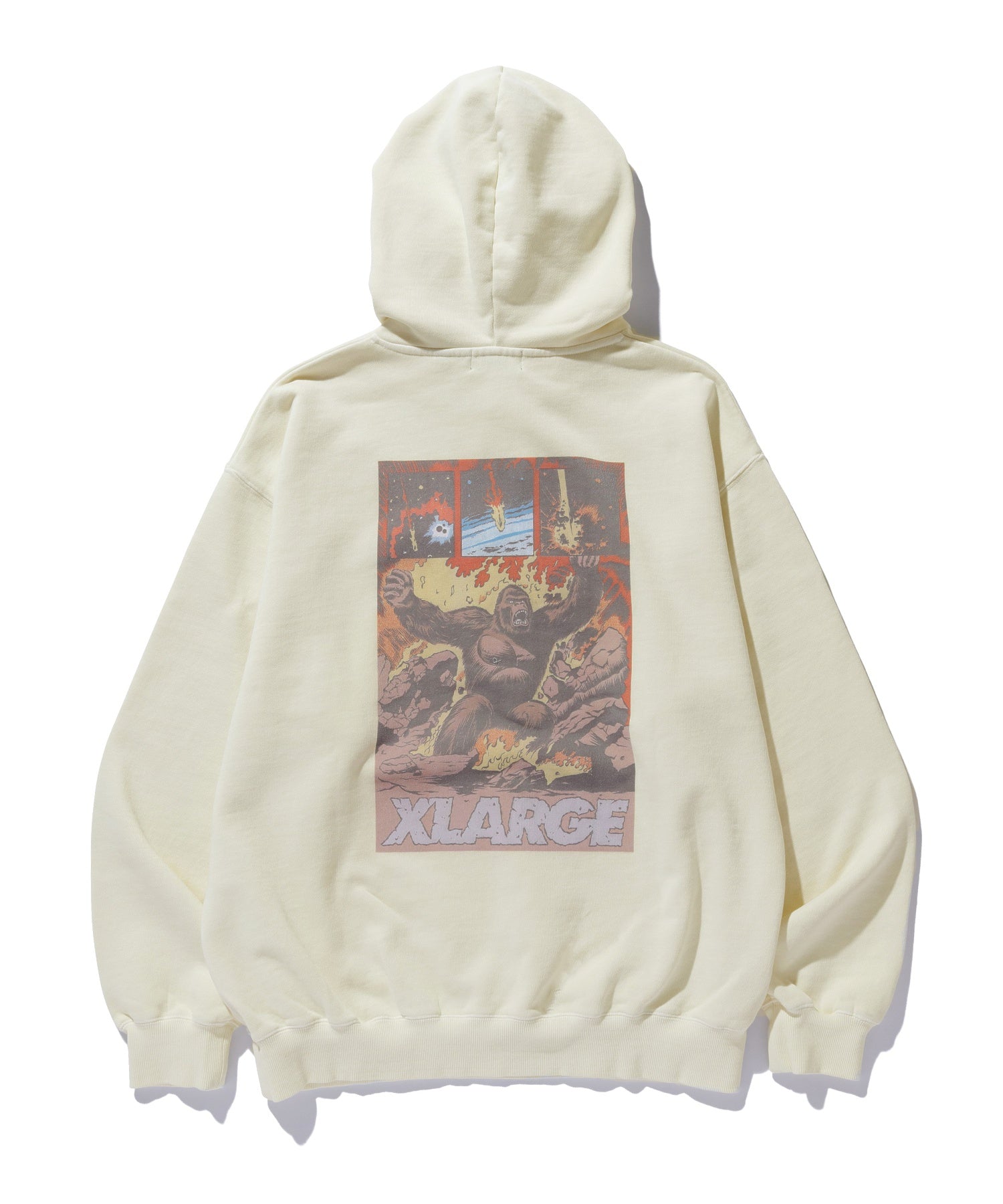 XLARGE COMIC TWO HOODED SWEATSHIRT