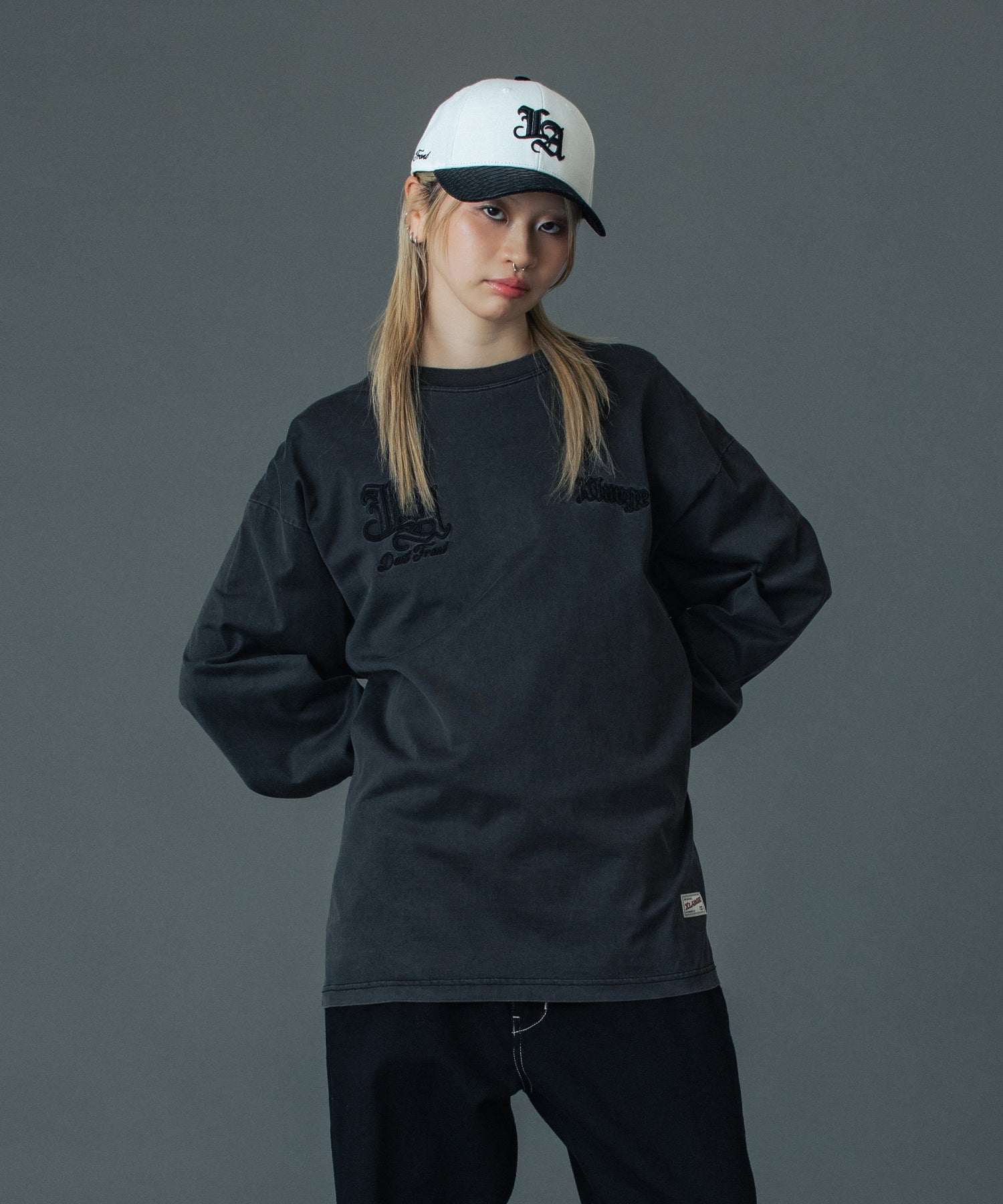 MODEL 身長167cm / 着用サイズ：Lサイズ