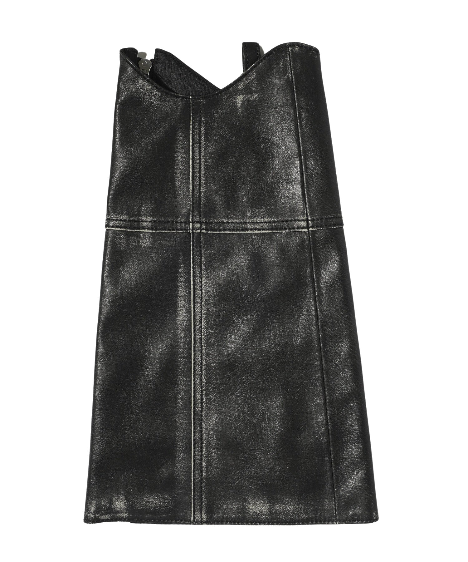 FAUX LEATHER LEG WARMER