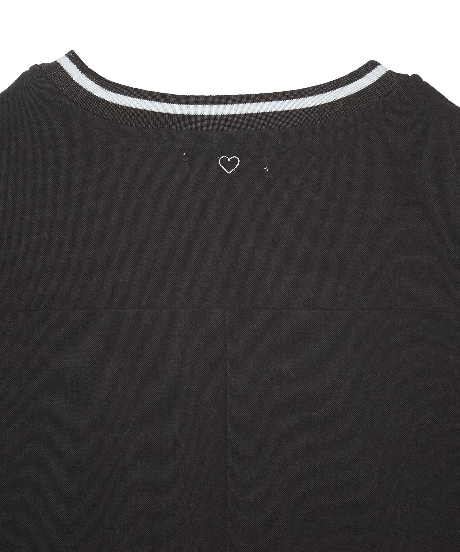 BASICKS/POLO SLEEVE T-SHIRT