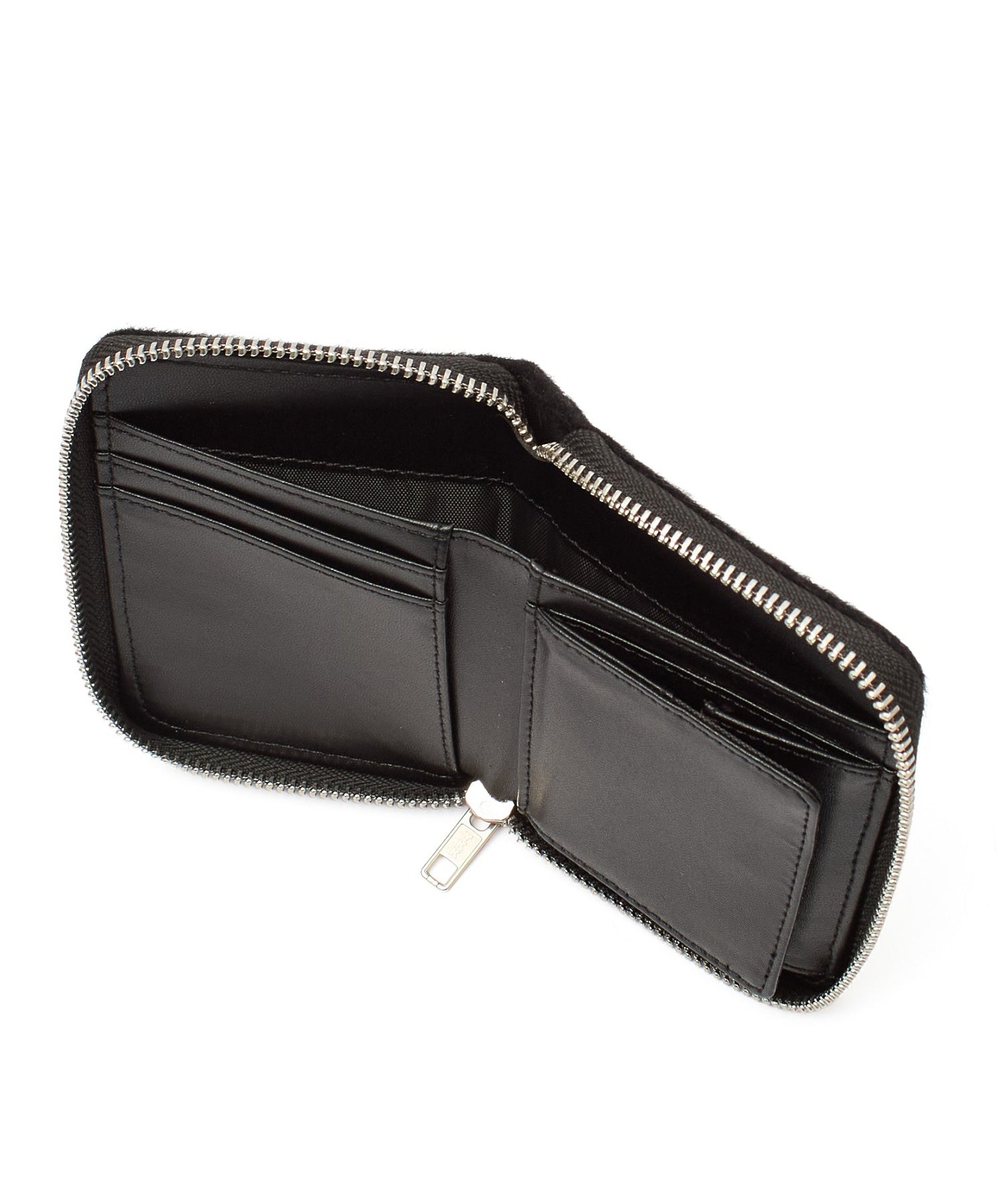 FAUX CALF HAIR LEATHER XG WALLET