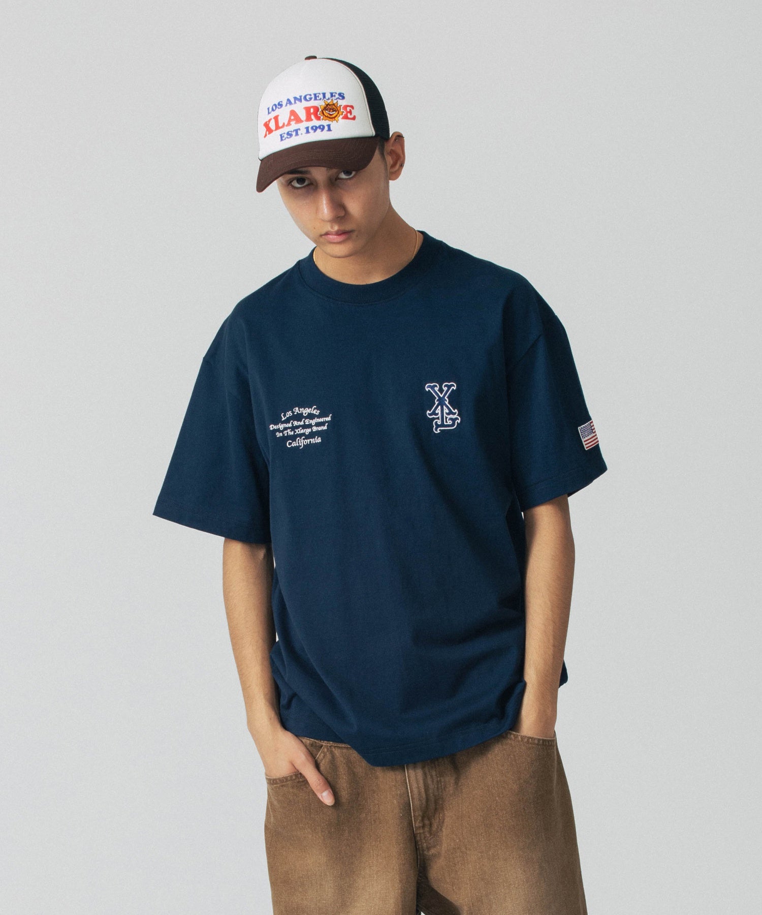 MODEL 身長183cm / 着用サイズ：Lサイズ