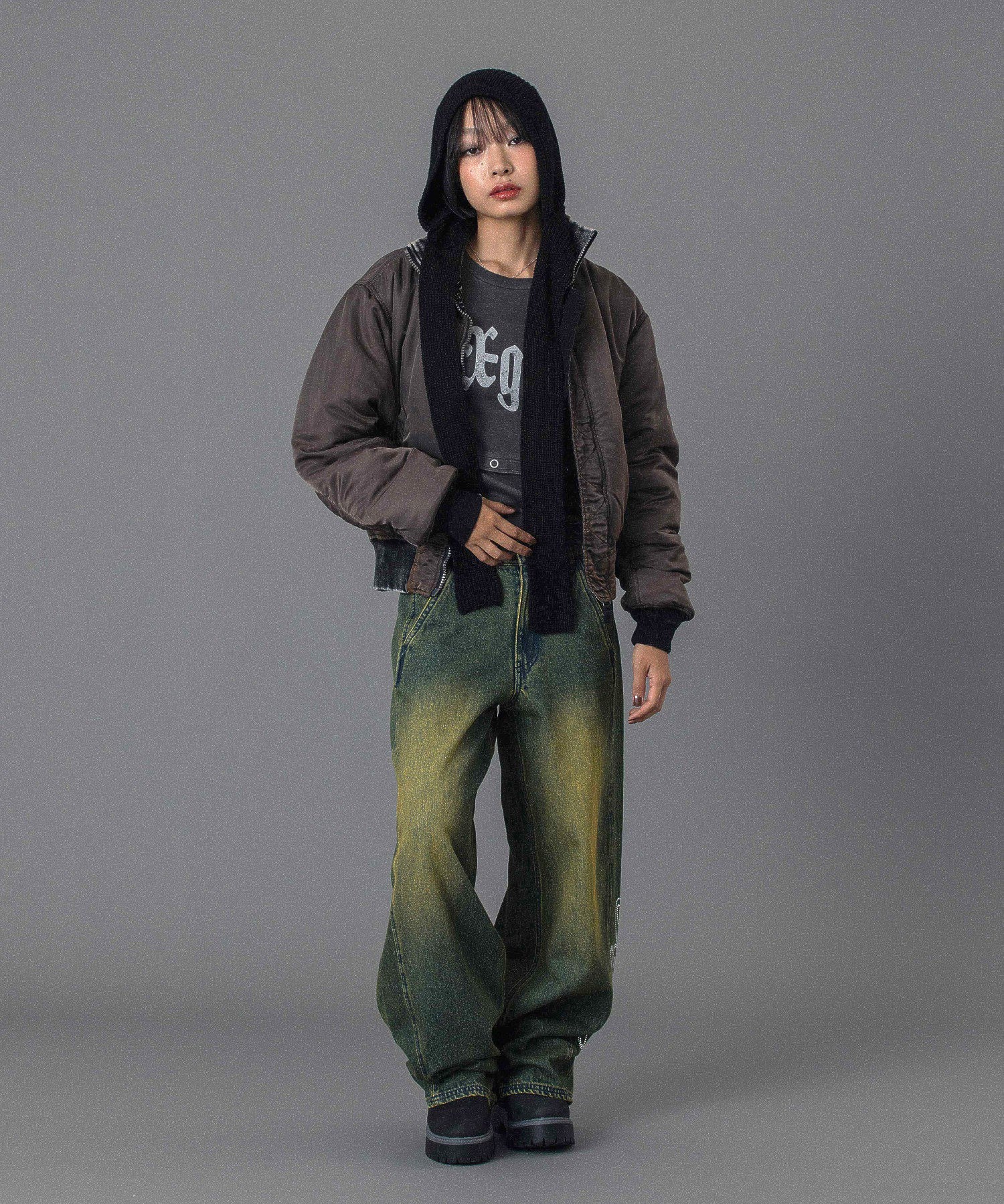 FADED REVERSIBLE MA-1 JACKET