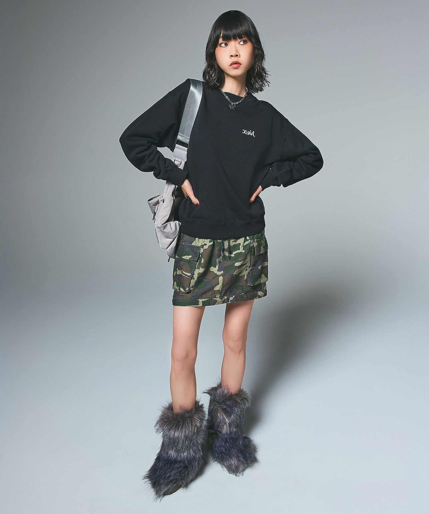 CONVERTIBLE CARGO SKIRT