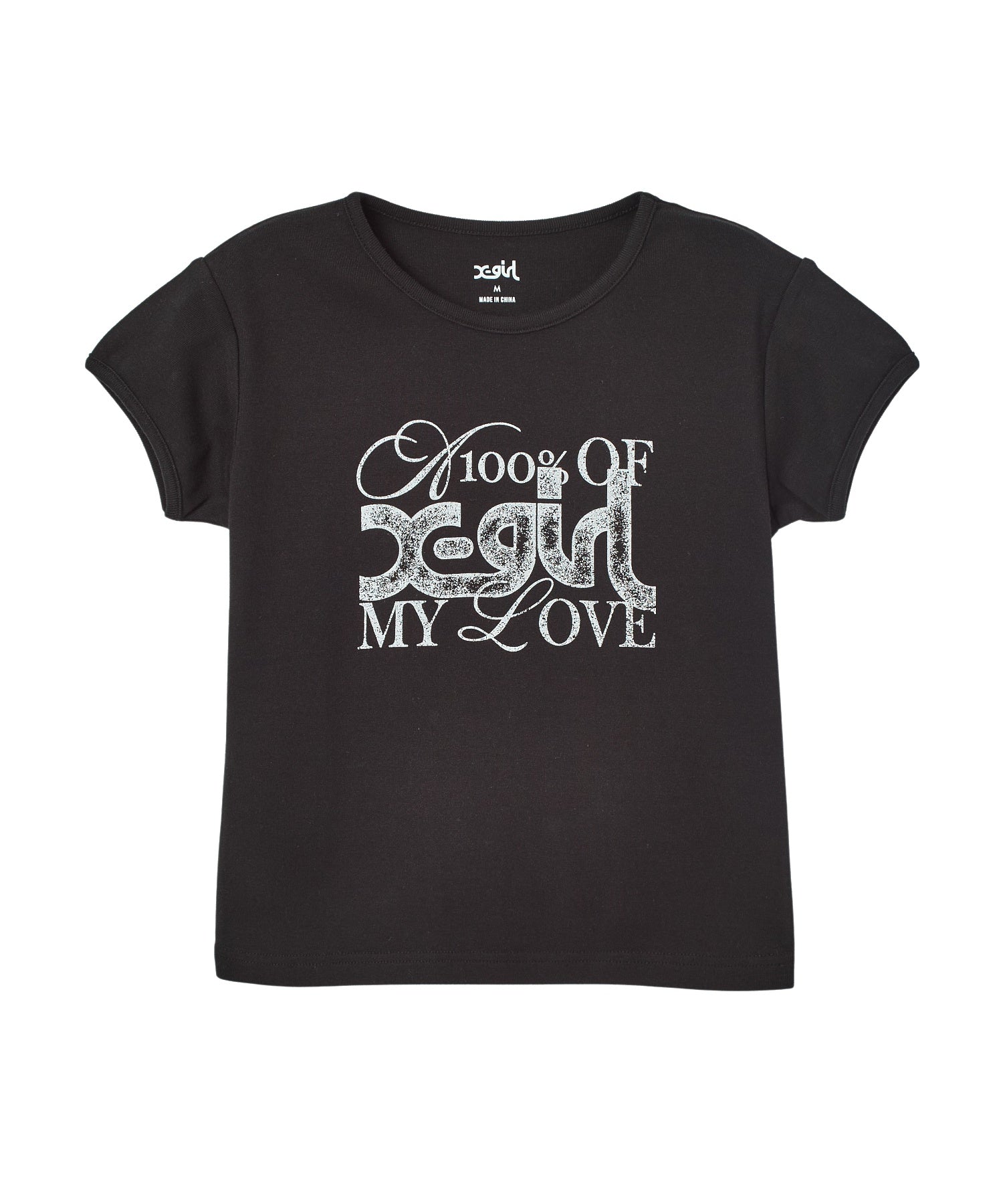 GRUNGE FONT MIX LOGO S/S BABY TEE