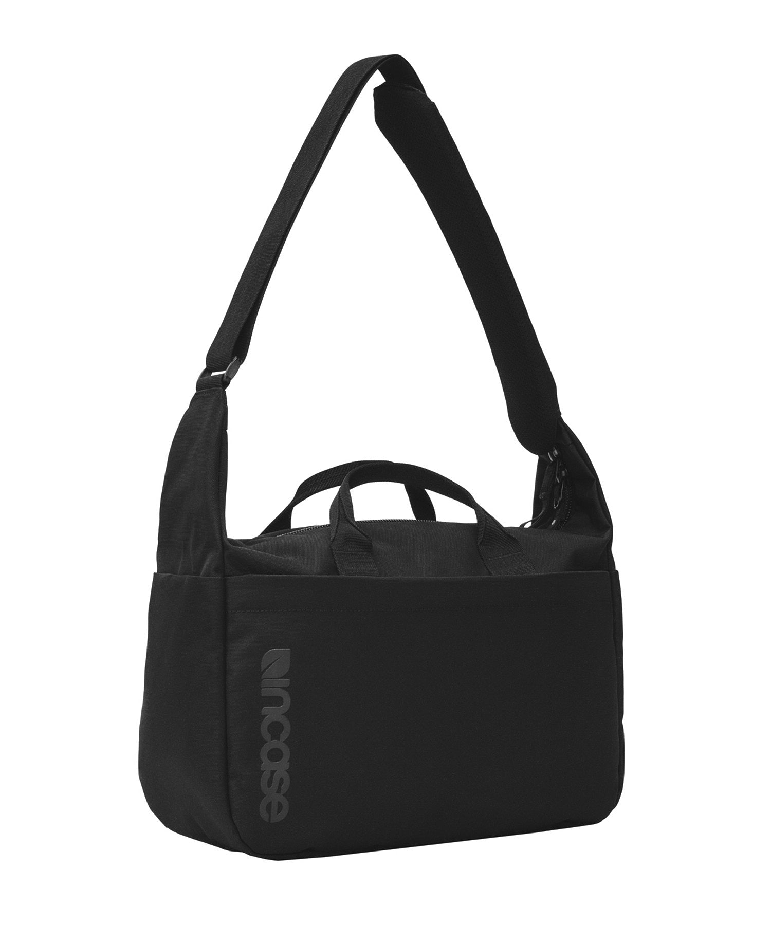 Grid Shoulder Bag - Black