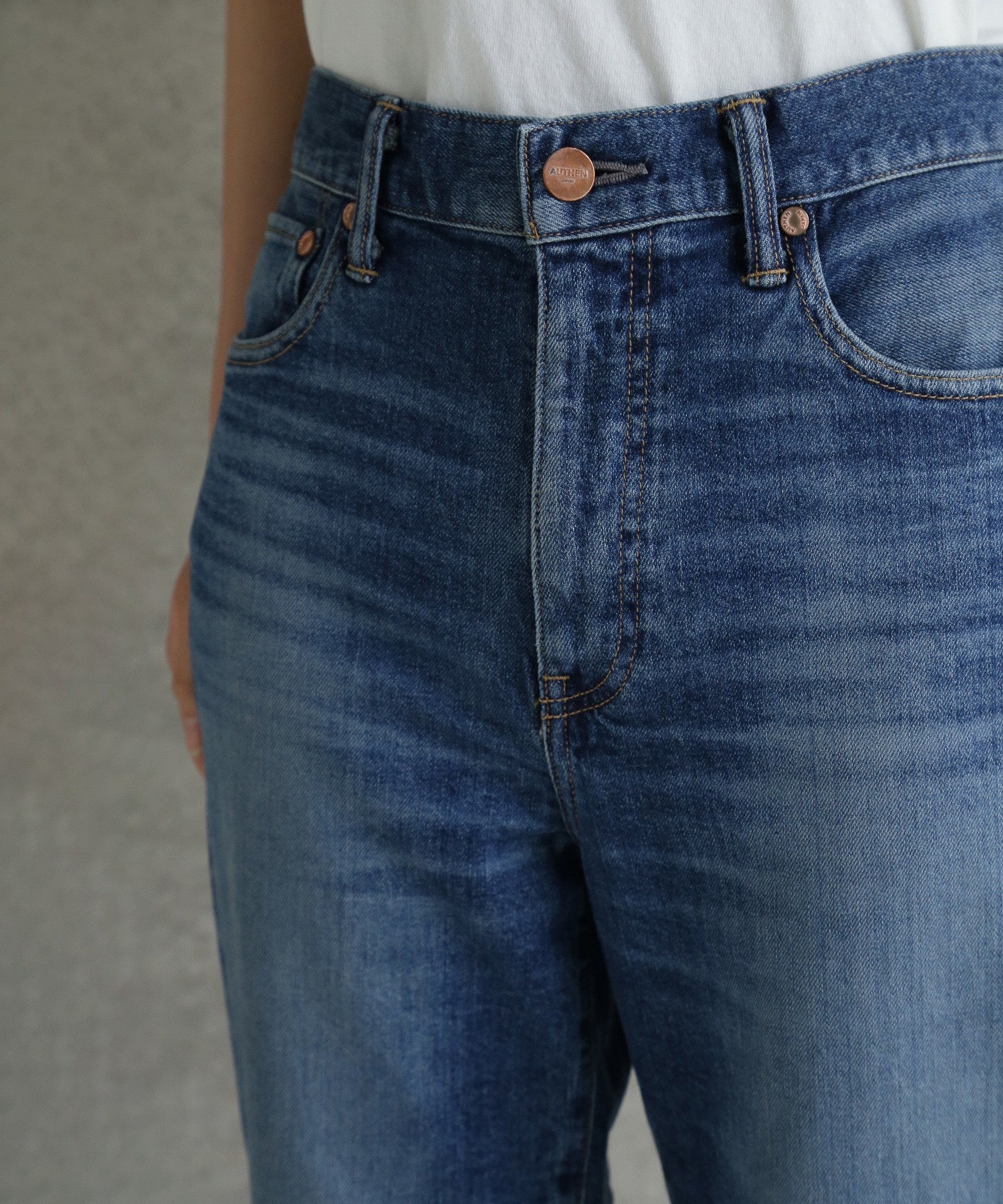 AUTHEN/CIRCULAR DENIM FLARE LEG REBUILD