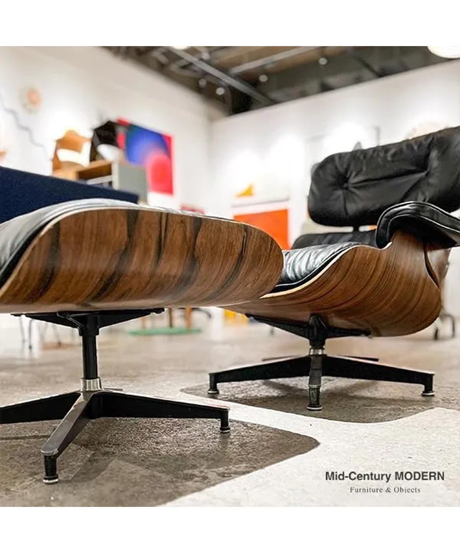 Eames Lounge Chair ＆ Ottoman / Rosewood