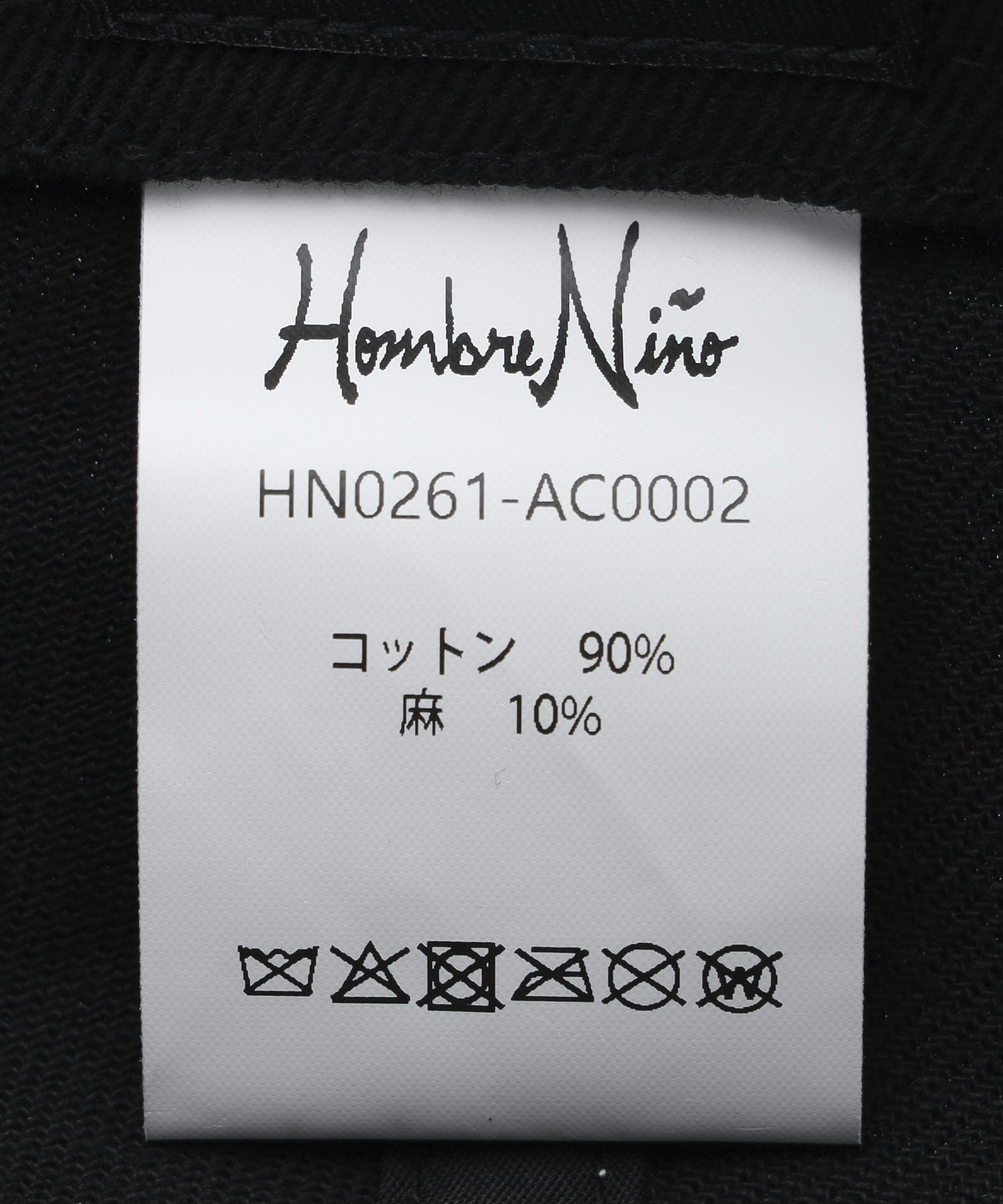HOMBRENINO/オンブレ・ニーニョ/6 PANEL CAP HN0261-AC0002