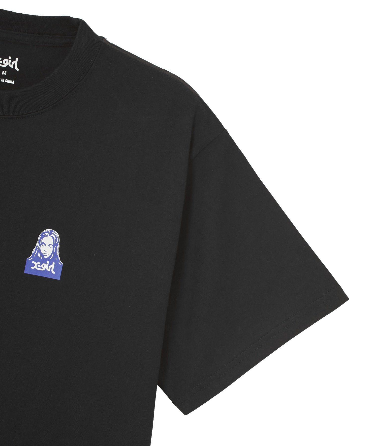 X-girl JAPONISM BOX LOGO S/S TEE