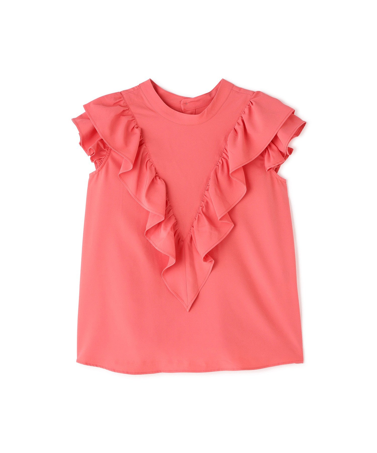 【WEB・一部店舗限定】2WAYフリルブラウス