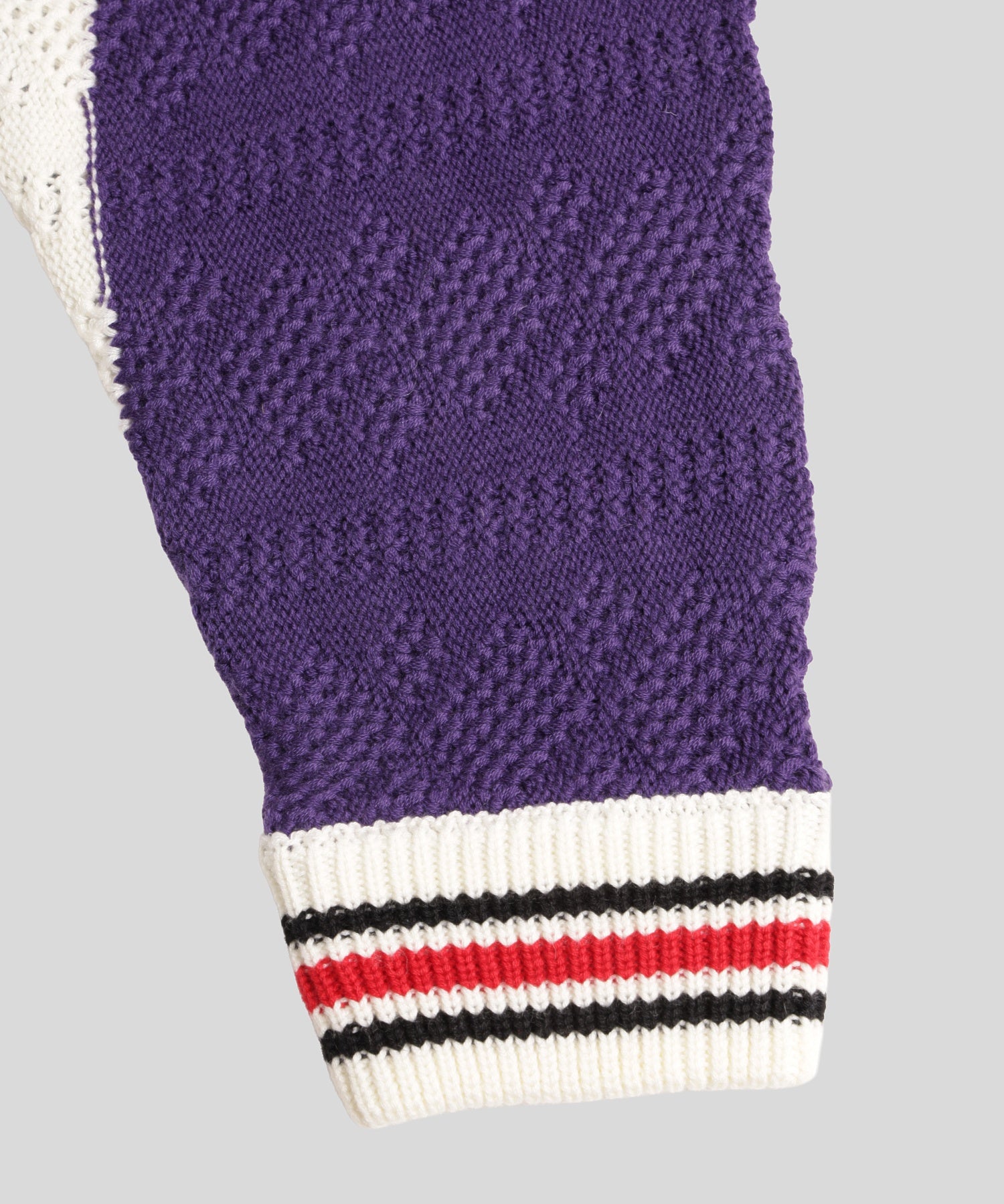 RICE NINE TEN/ライスナインテン/MULTICOLOR KNITTED TRACK JACKET KN-MLTJK