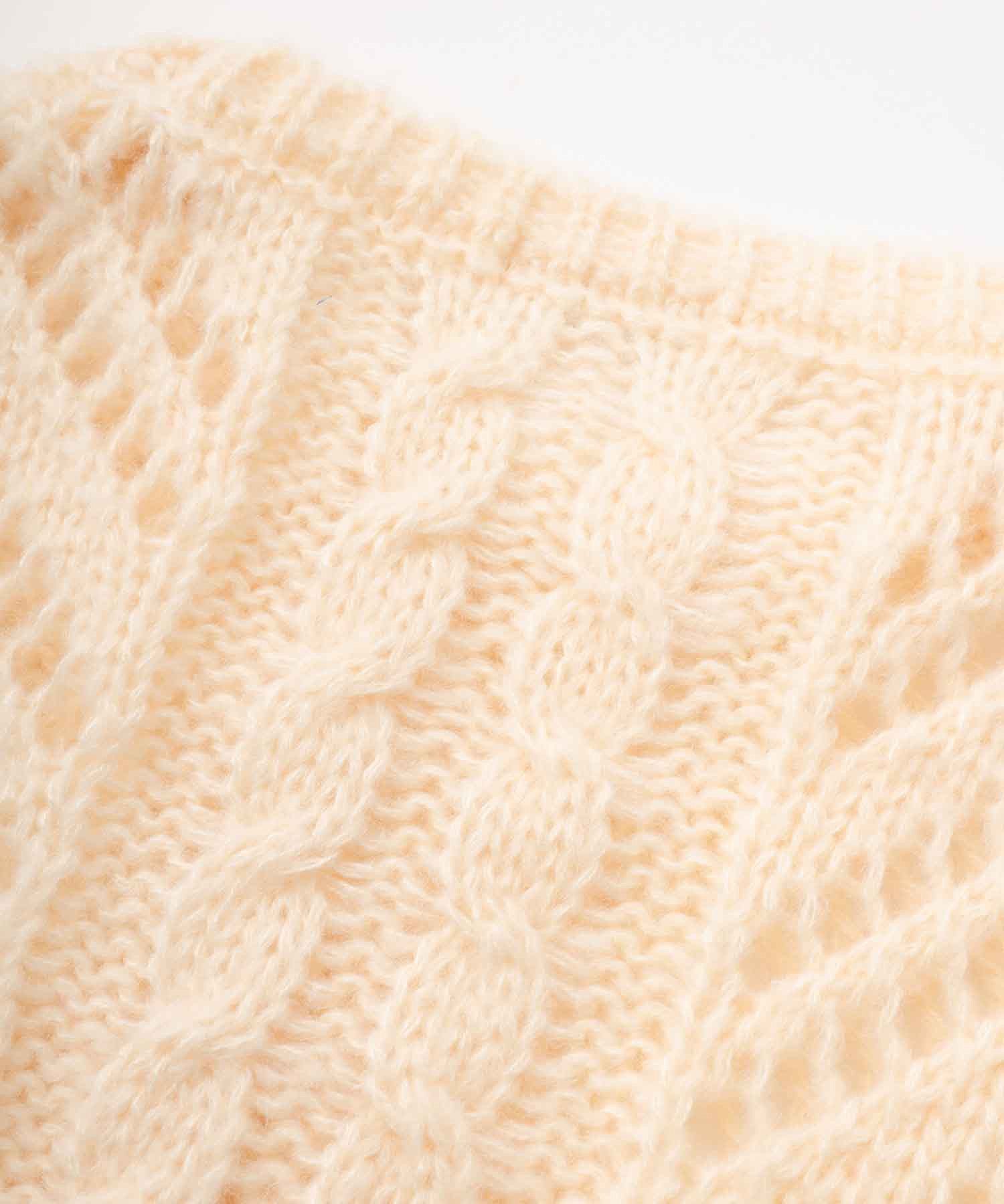 POPCORN KNIT TOP MILKFED.