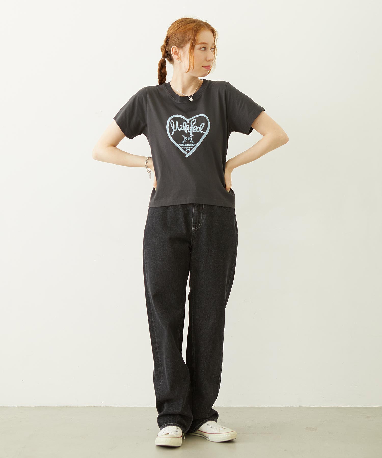 HANDWRITTEN HEART COMPACT S/S TEE