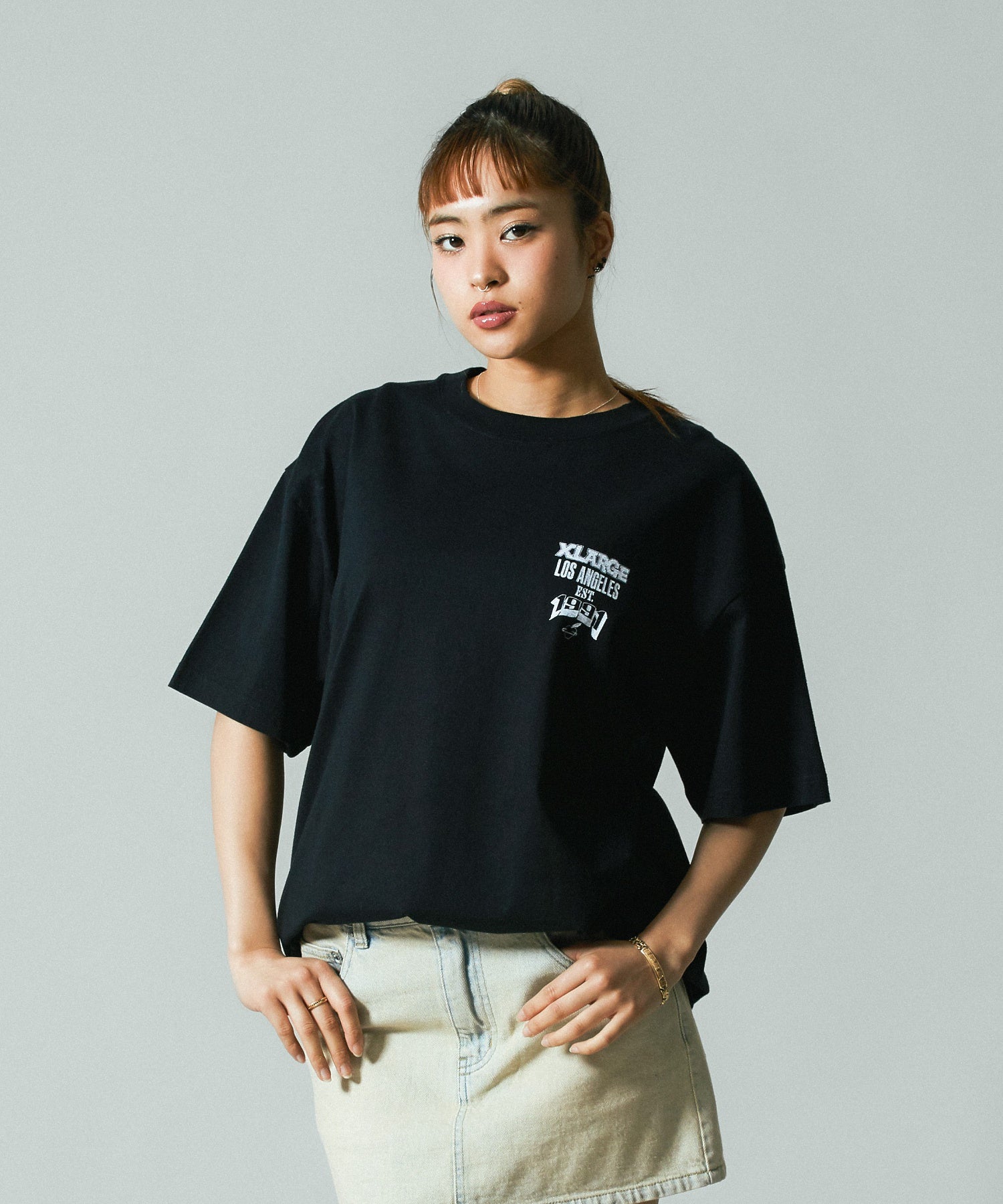 MODEL 身長165cm / 着用サイズ：Lサイズ