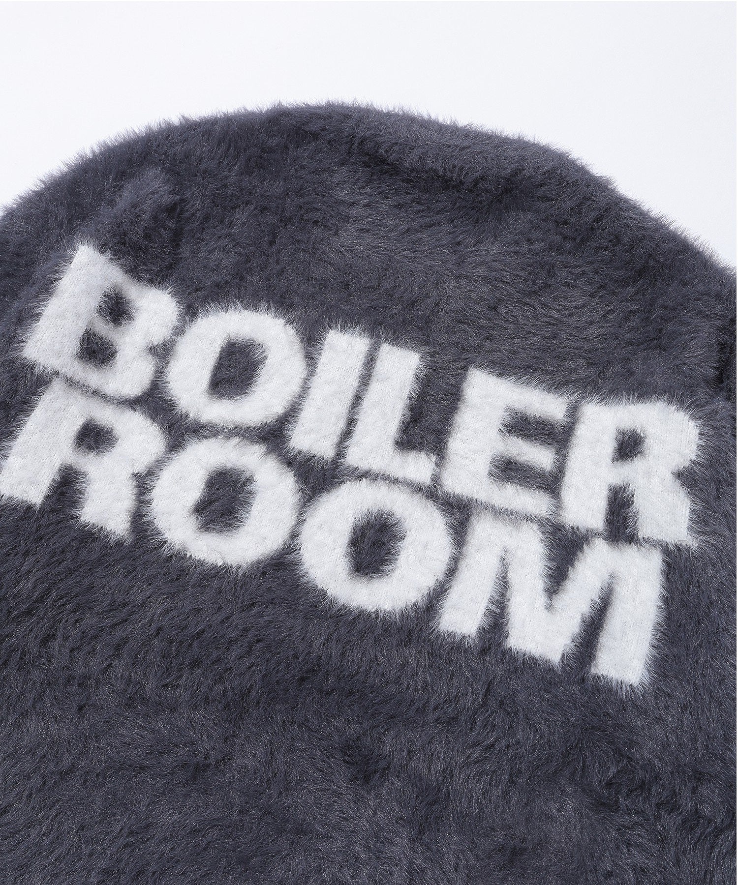 BOILER ROOM/ボイラールーム/SHAGGY KNIT CREW/AW24KN