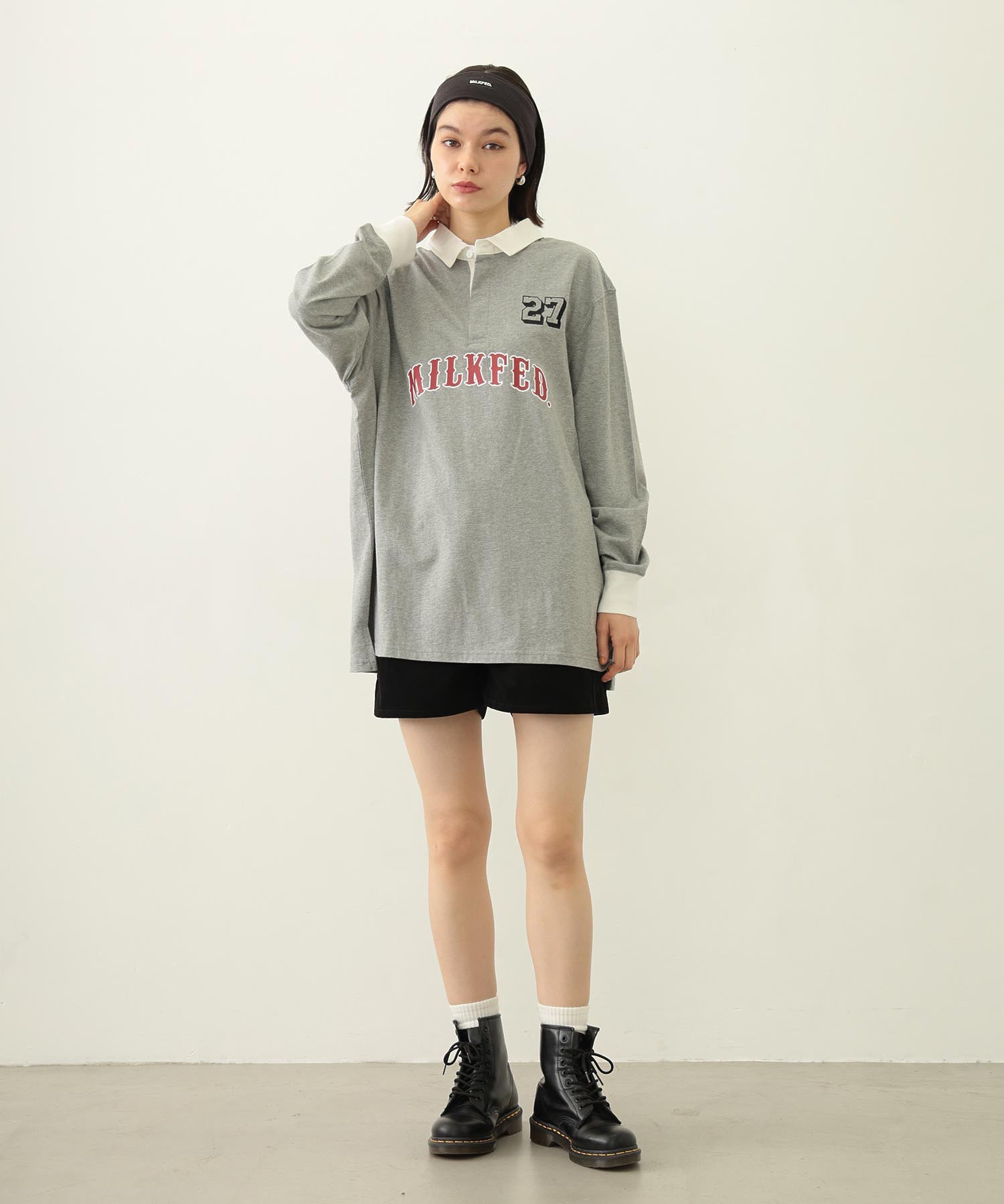 LOGO KNIT HAIR BAND