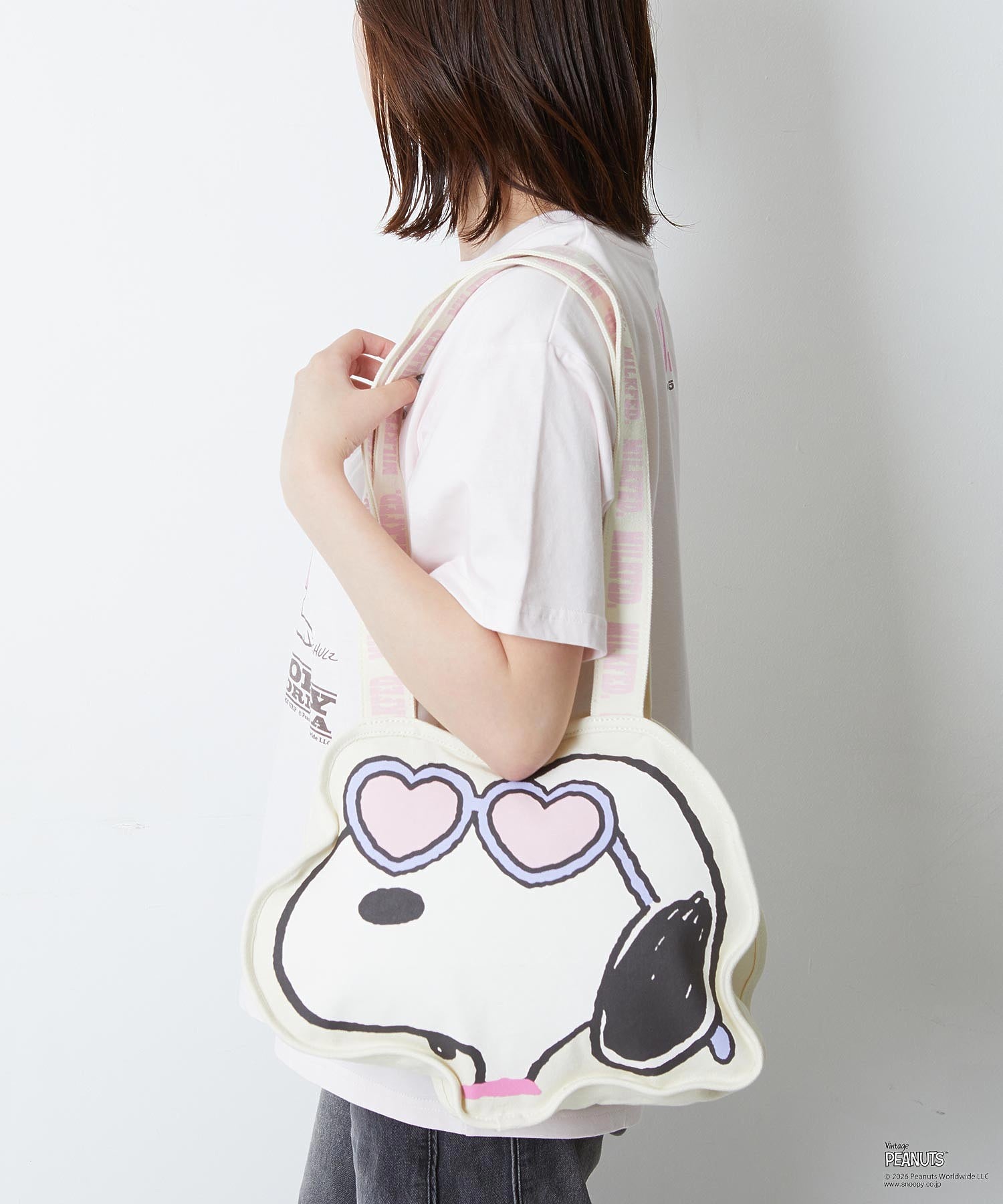 MILKFED. × PEANUTS / FACE TOTE