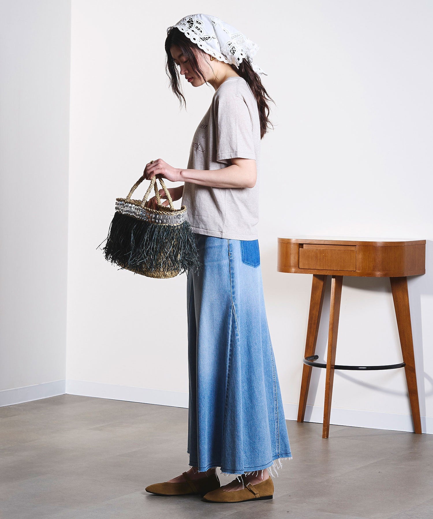 model:171cm 着用サイズ:ONE SIZE