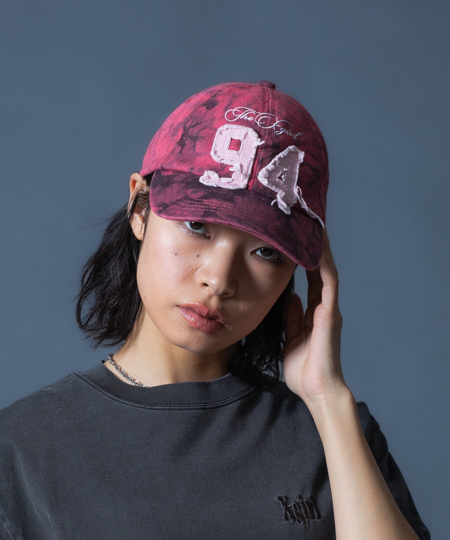 FADED NUMBER LOGO 6PANEL CAP