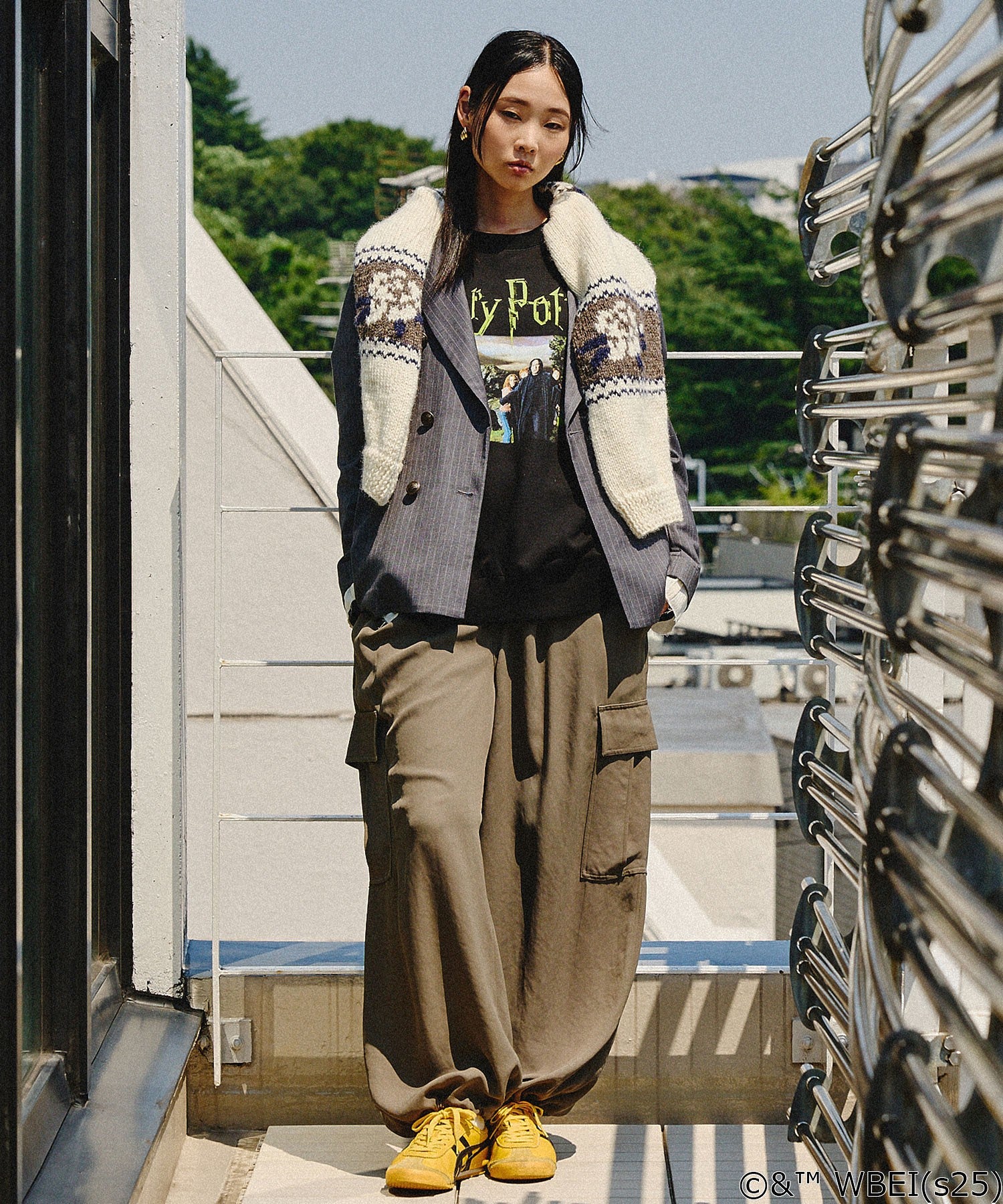 【Lサイズのみ期間限定受注生産】COLSUN/HARRY POTTER SWEATSHIRT