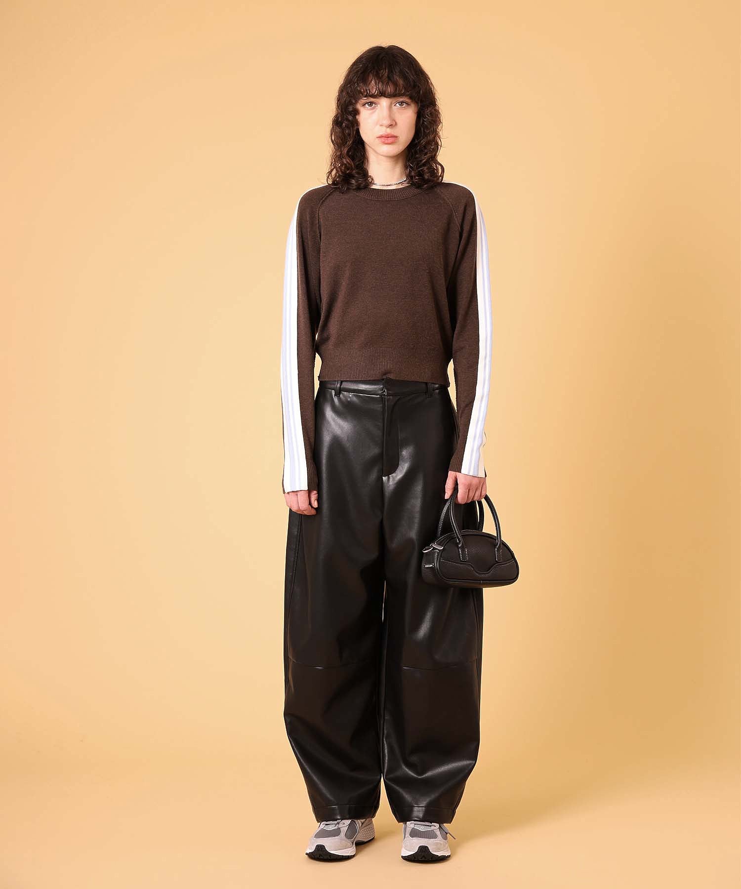 ラインニットプルオーバー