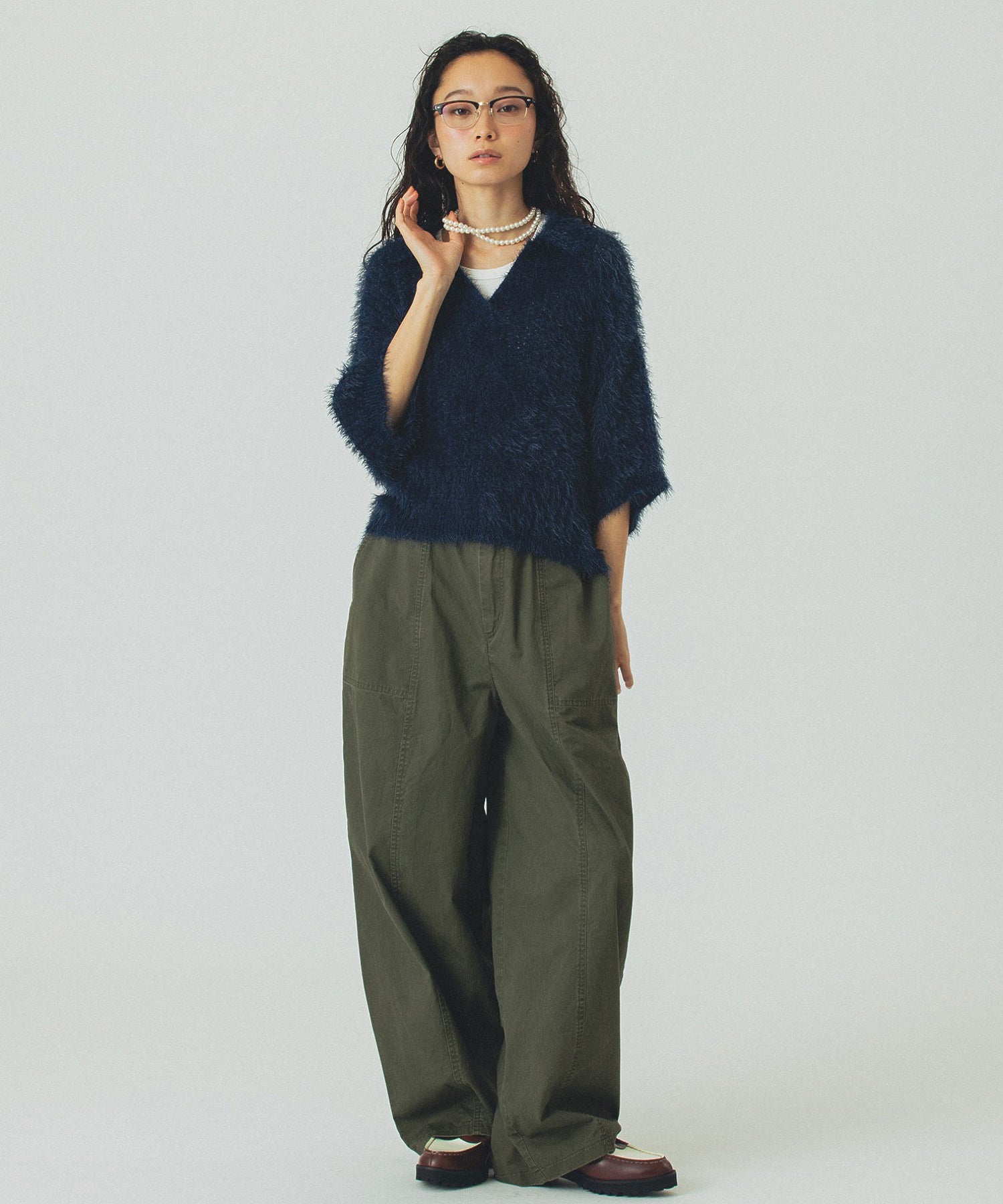 model:161cm 着用サイズ:ONE SIZE