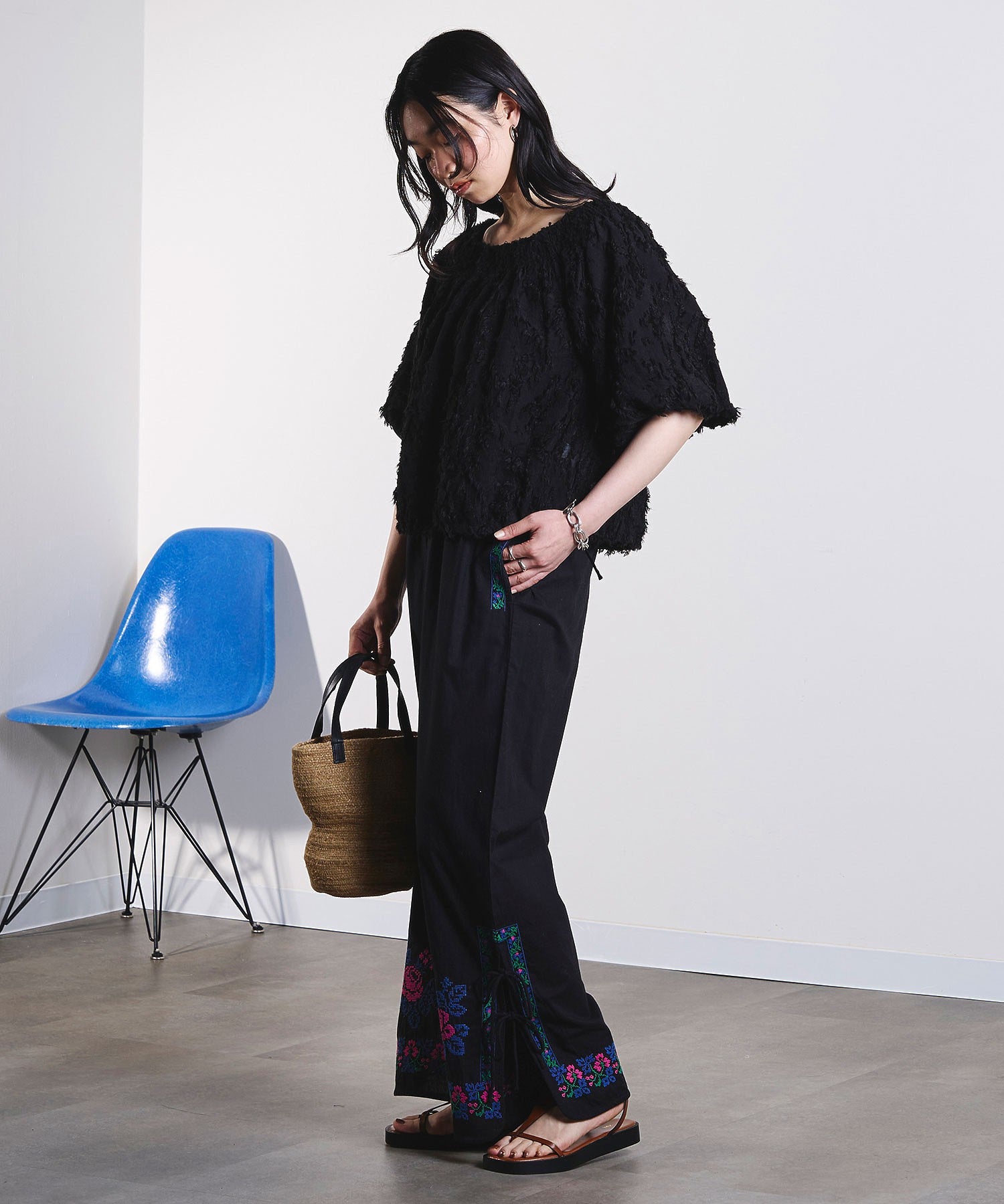 model:165cm 着用サイズ:ONE SIZE