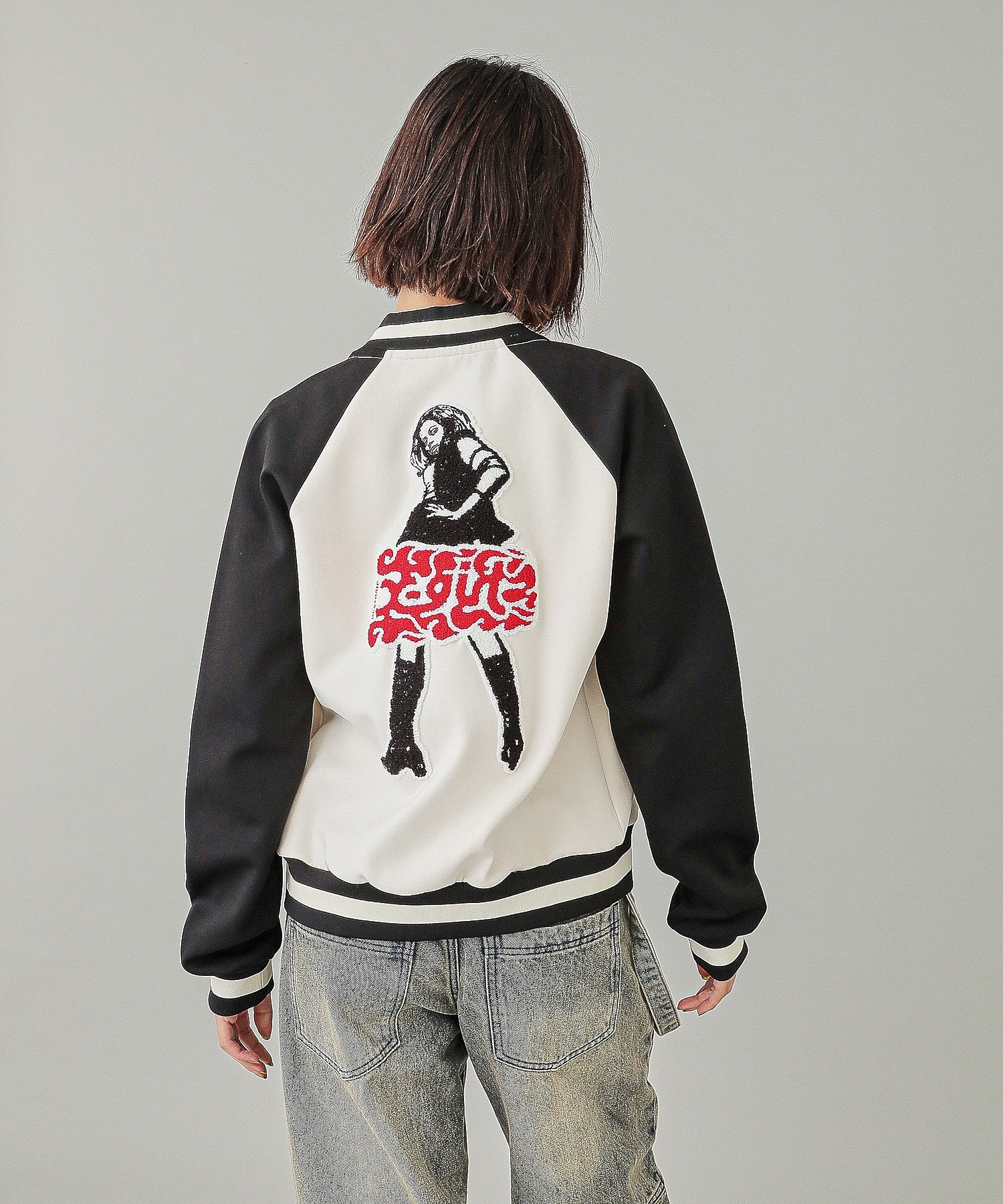 X-girl x HYSTERIC GLAMOUR TRACK JACKET