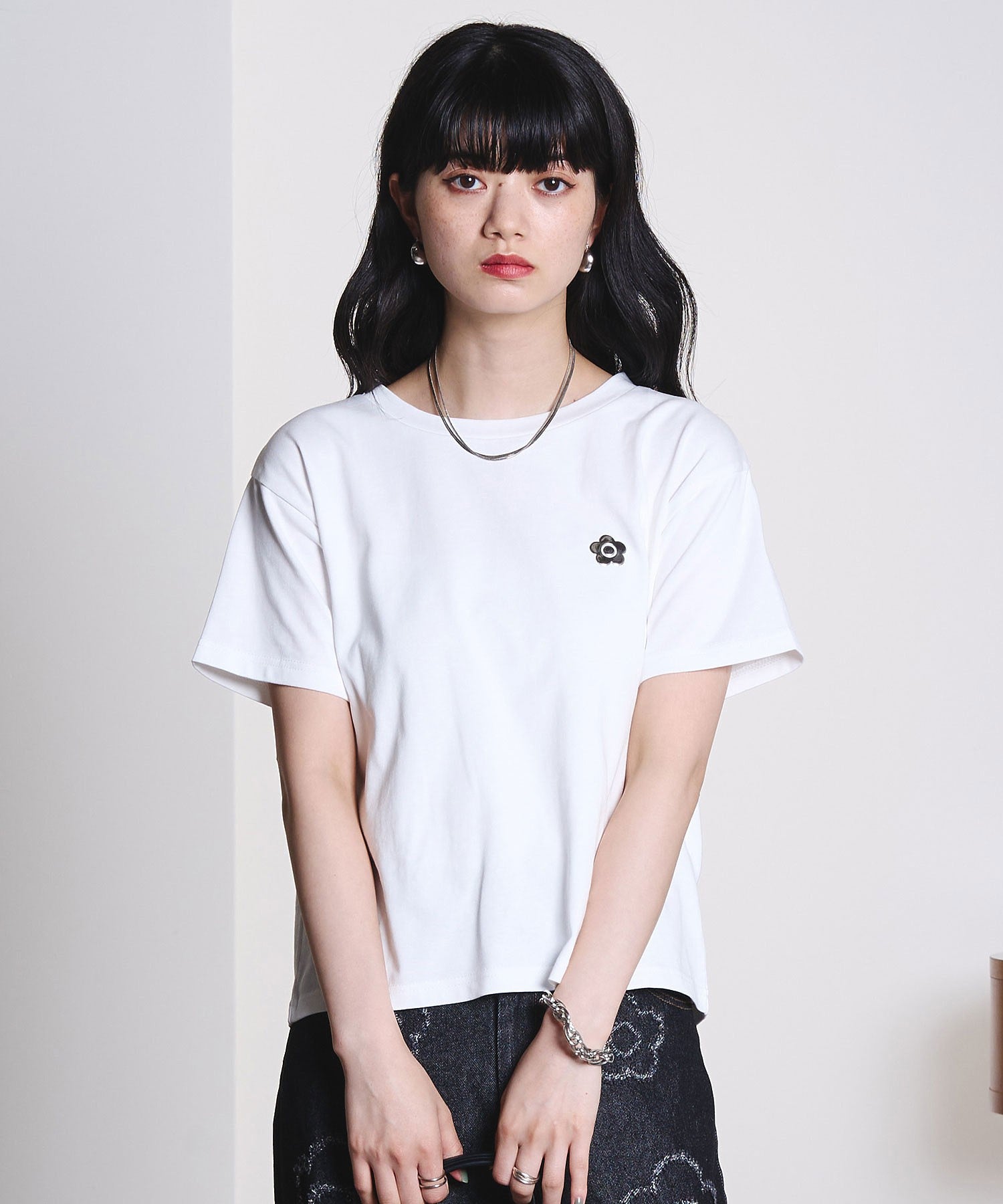 model:163cm 着用サイズ:S