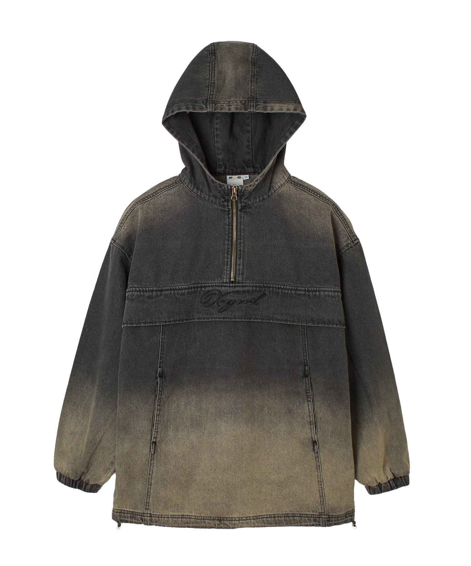 DUSTY DENIM ANORAK DRESS
