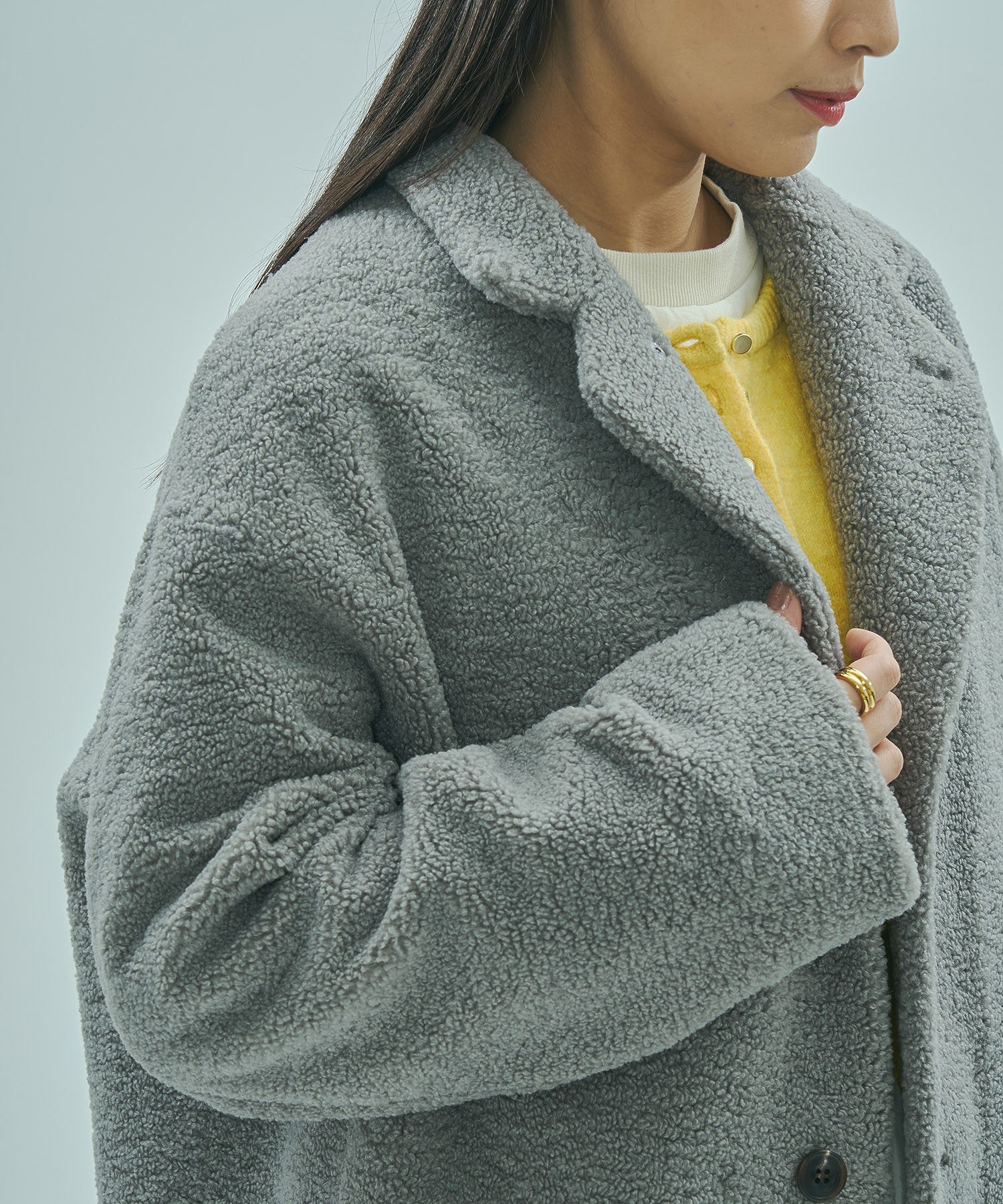 SISII x GENE HEAVENS/BOA FREECE UNISEX COAT