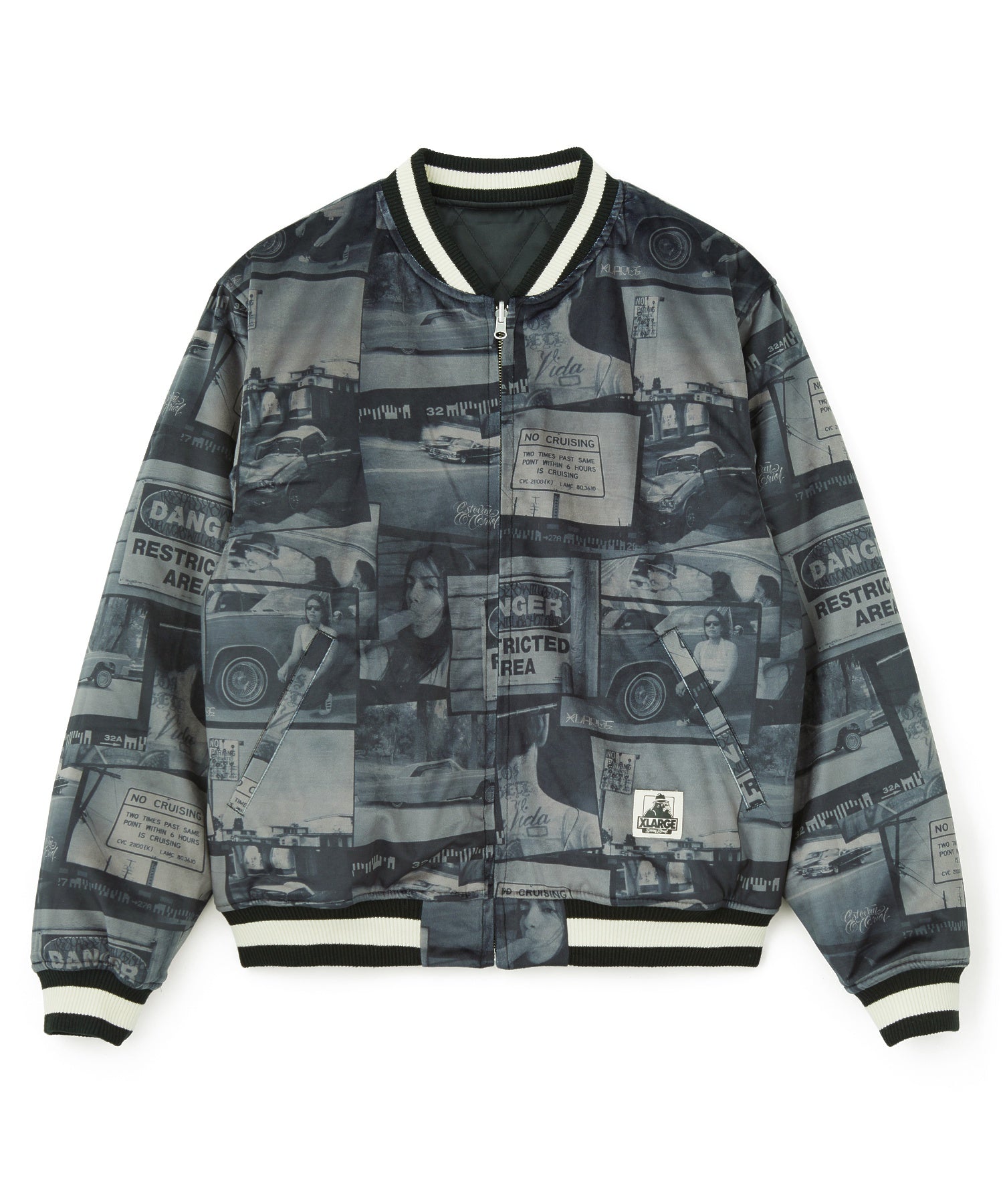 XLARGE×ESTEVAN ORIOL REVERSIBLE SOUVENIR JACKET