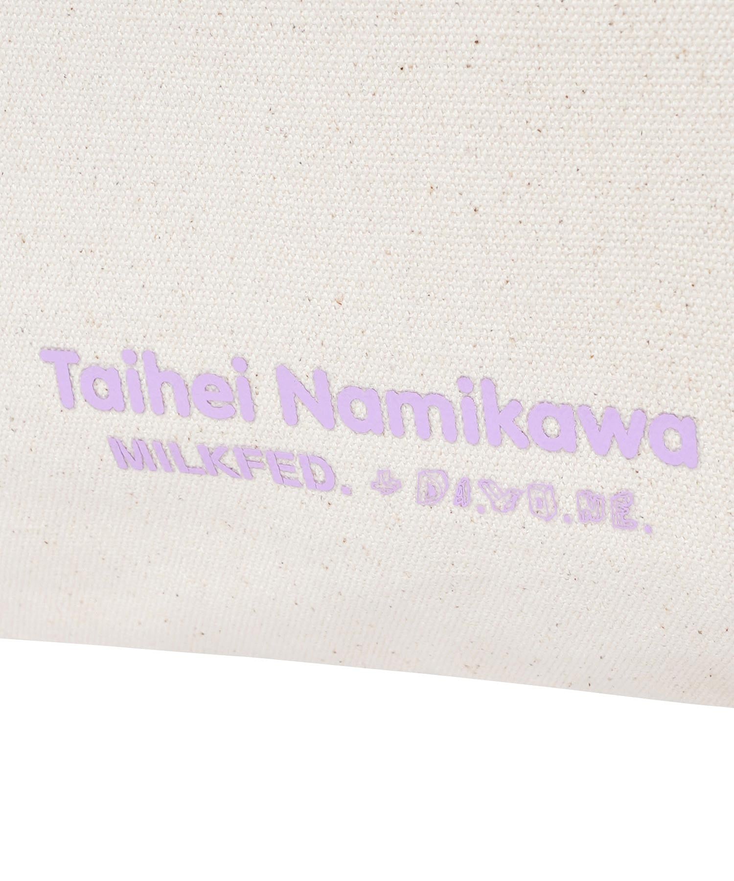 MILKFED.×TAIHEI NAMIKAWA TOTE LtPURPLE