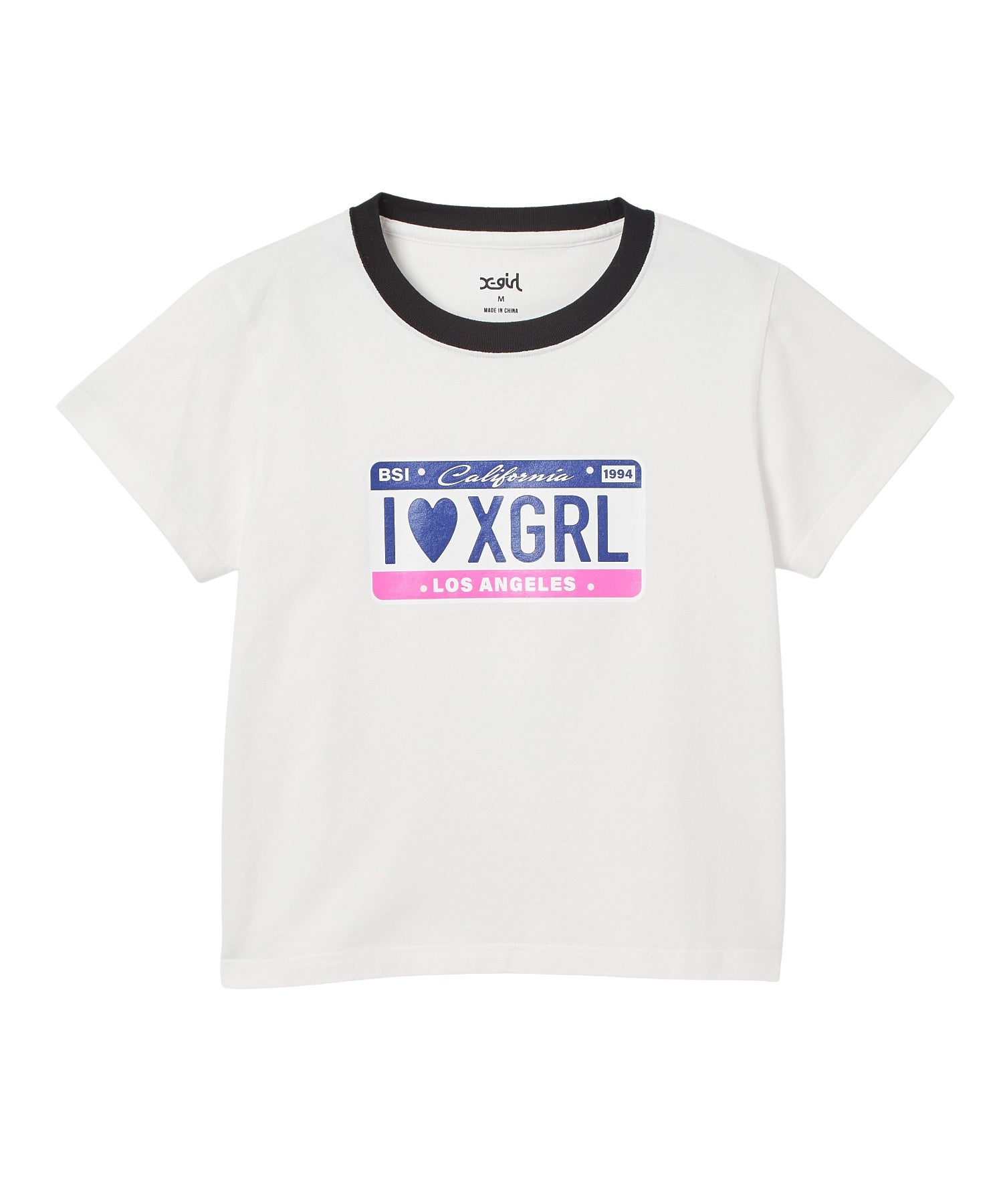 PLATE LOGO S/S BABY TEE