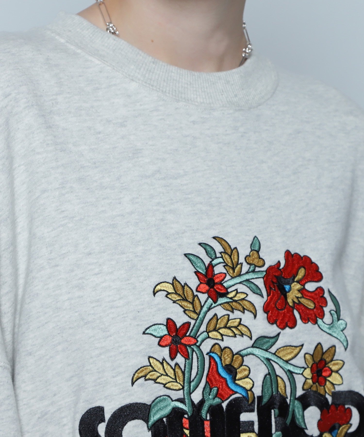 QUEEN エンブロイダリービッグスウェット