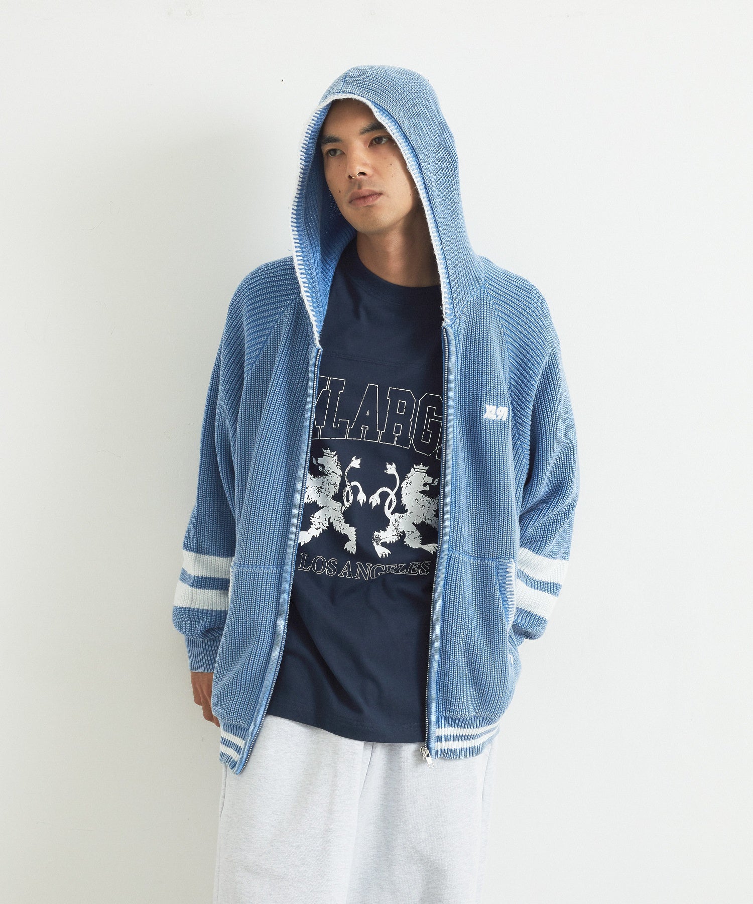 MODEL身長：172cm / 着用サイズ：Lサイズ