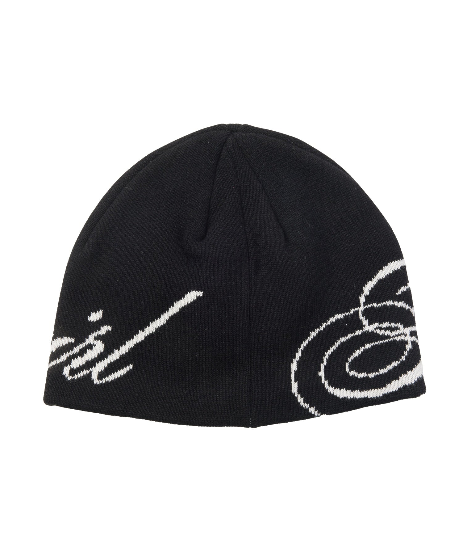 THE X-GIRL SCRIPT LOGO JACQUARD BEANIE