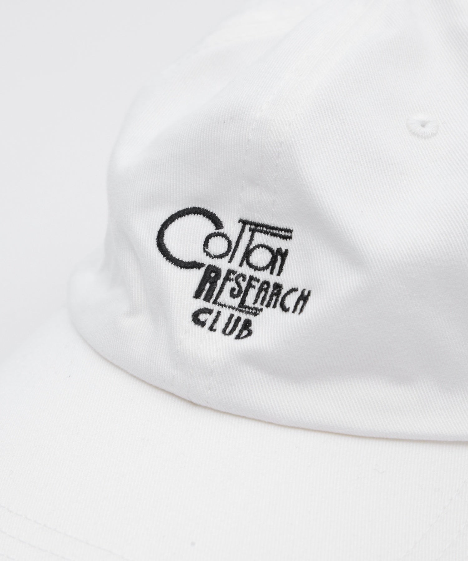 【別注】Styles CRC/コットンリサーチクラブ/EX BASEBALL CAP WHT