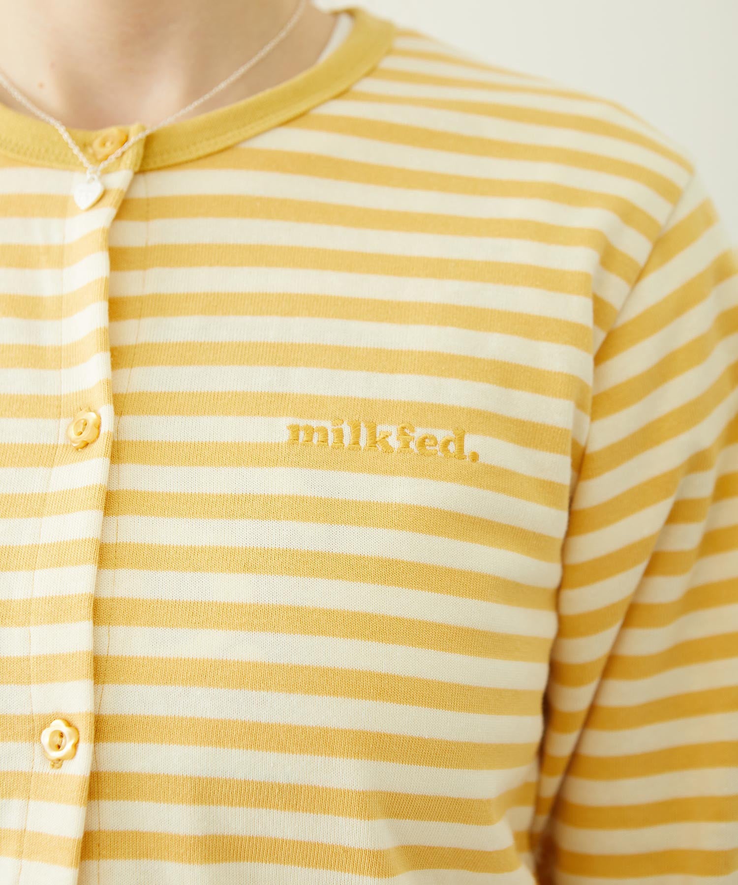 FLOWER ELBOW CARDIGAN