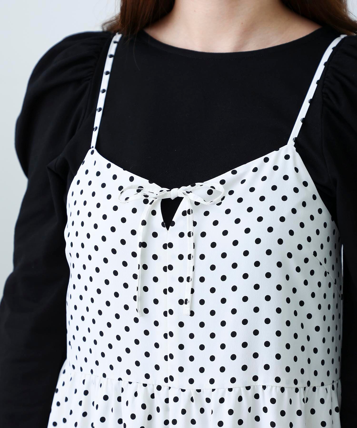 POLKA DOT CAMISOLE ALL IN ONE MILKFED.