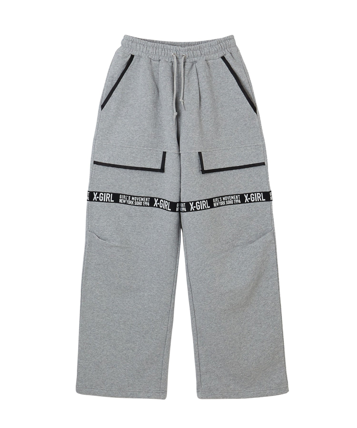 X-girl LOGO TAPE SWEATPANTS